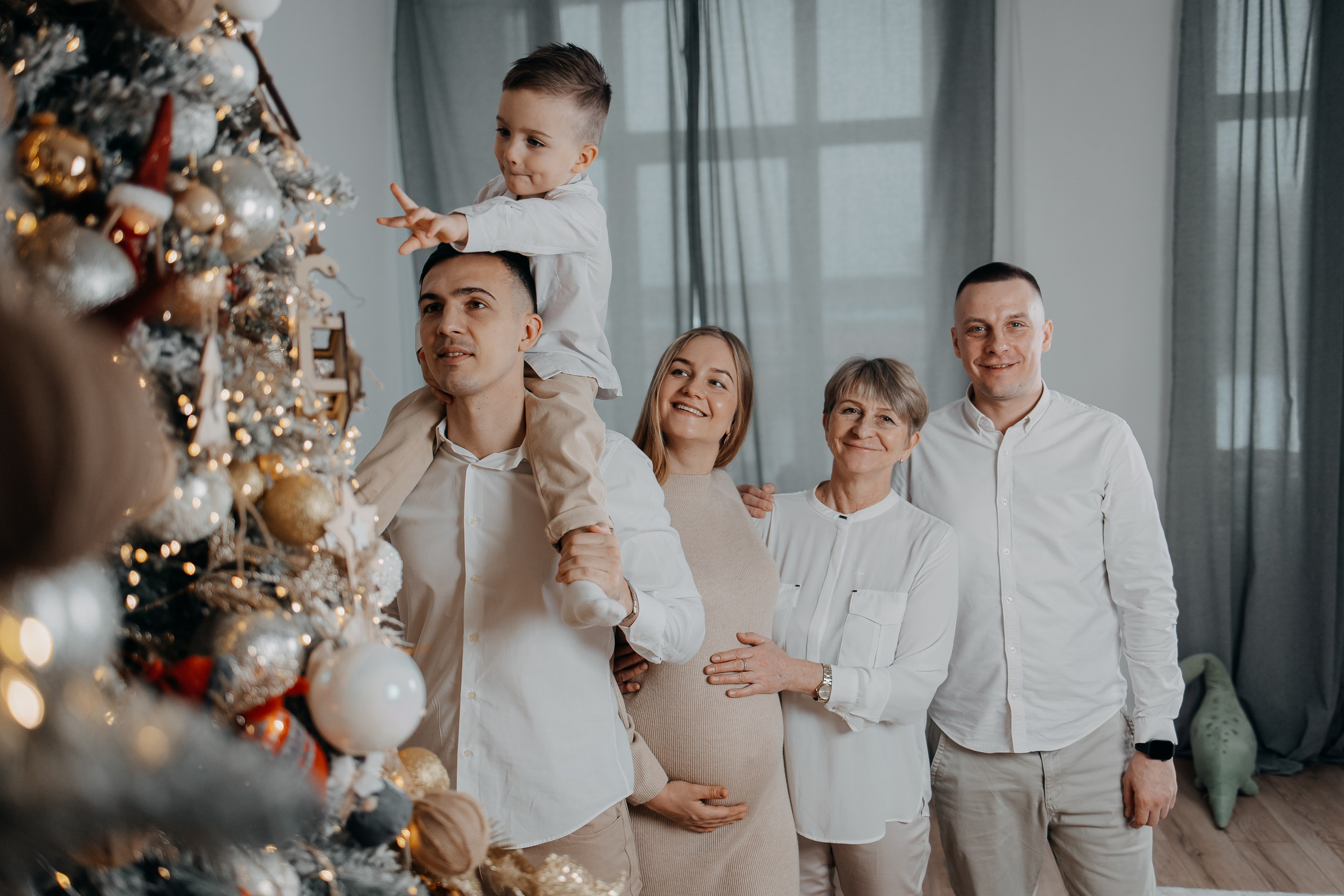 Кристина. Новогодний фотодень. Детский и семейный фотограф. Москва