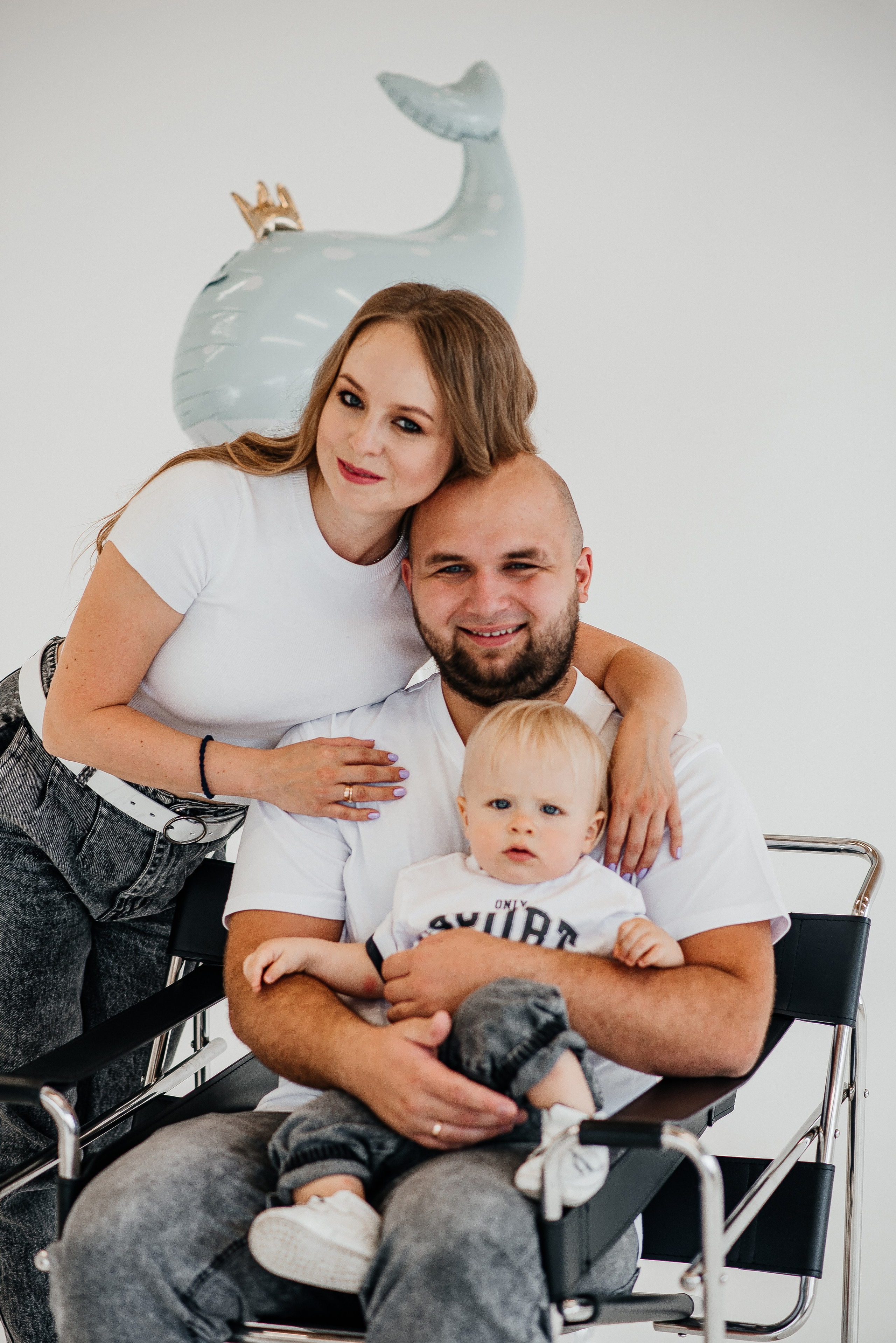 Семейная фотосессия на 1 годик