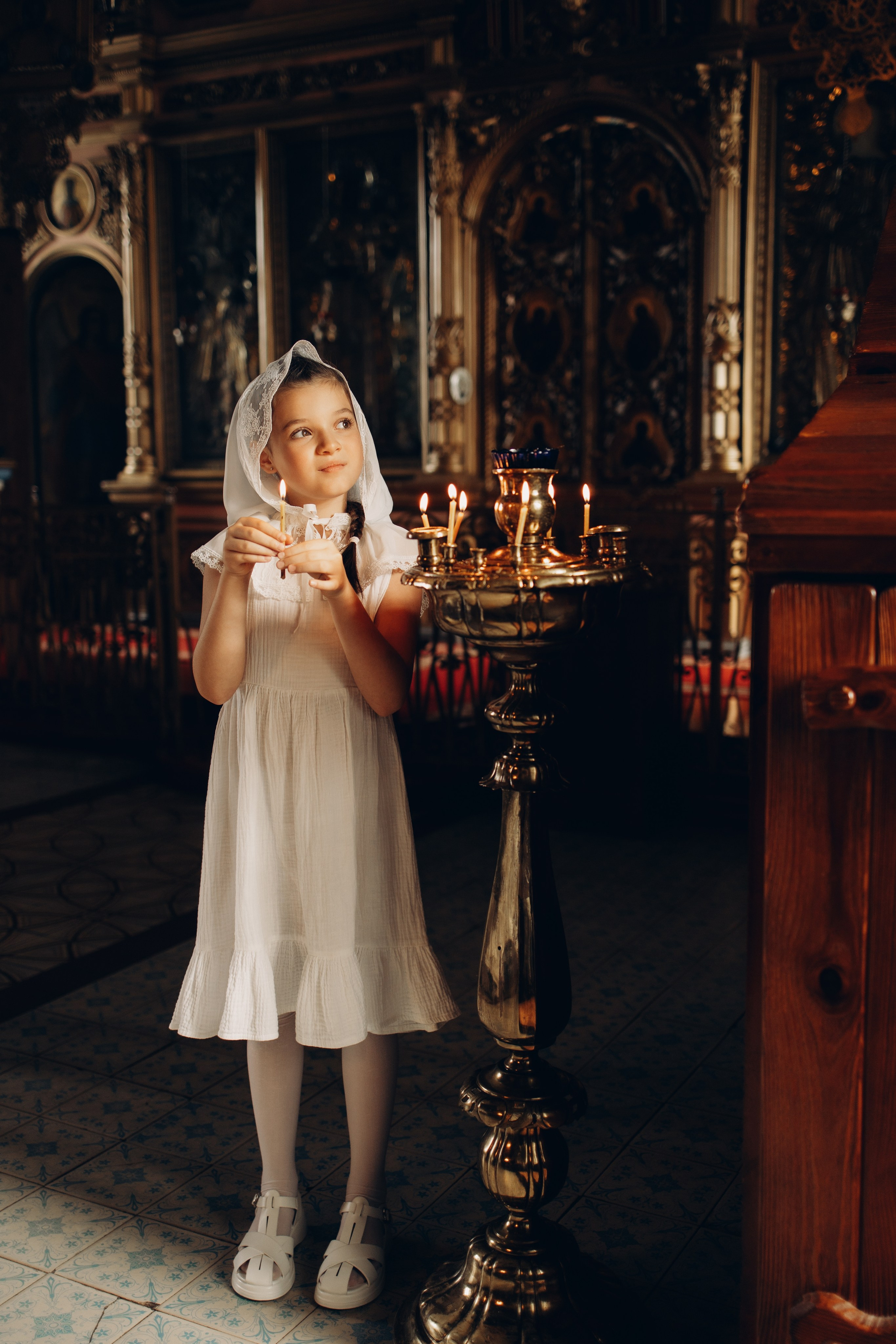 Крещение Есении. Главная