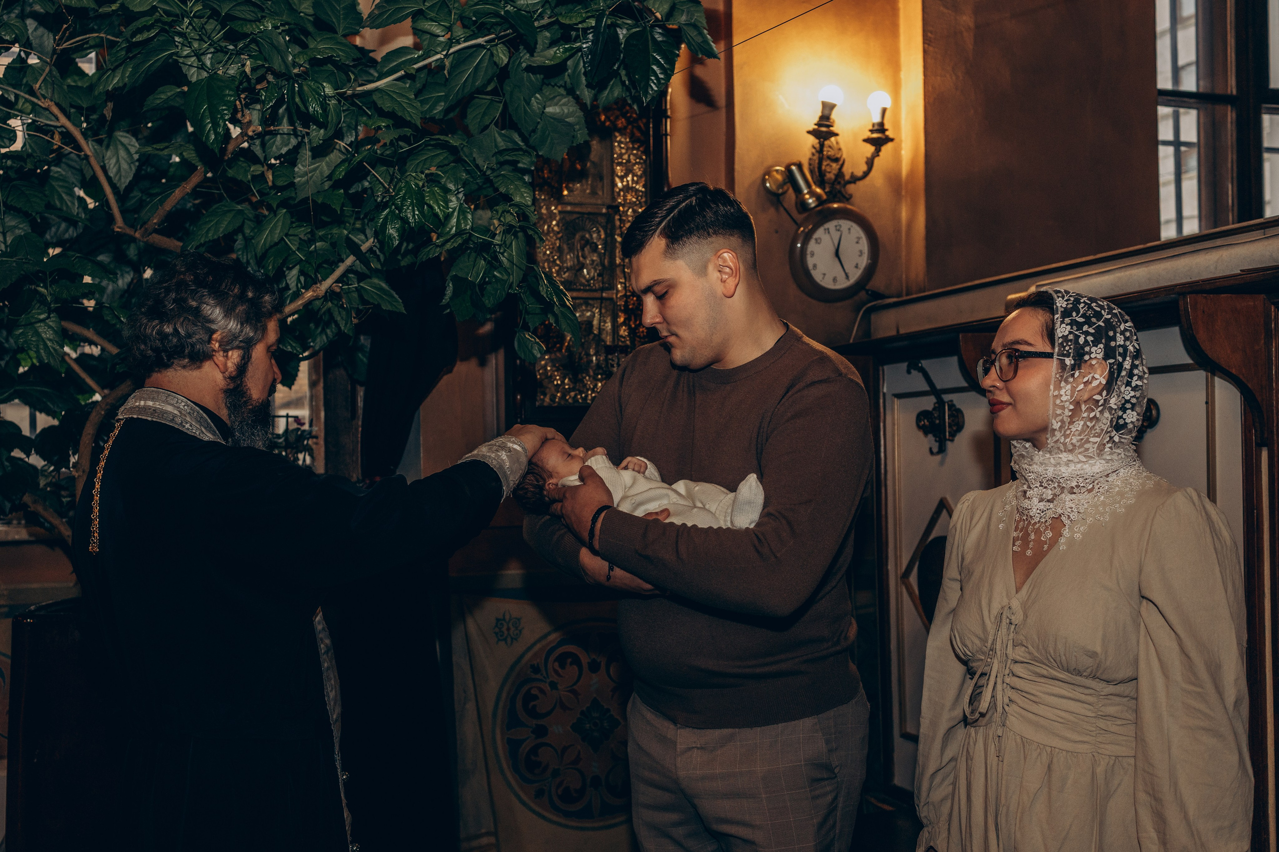 Крещение в Храме Воскресения Словущего в Даниловской Слободе. Главная