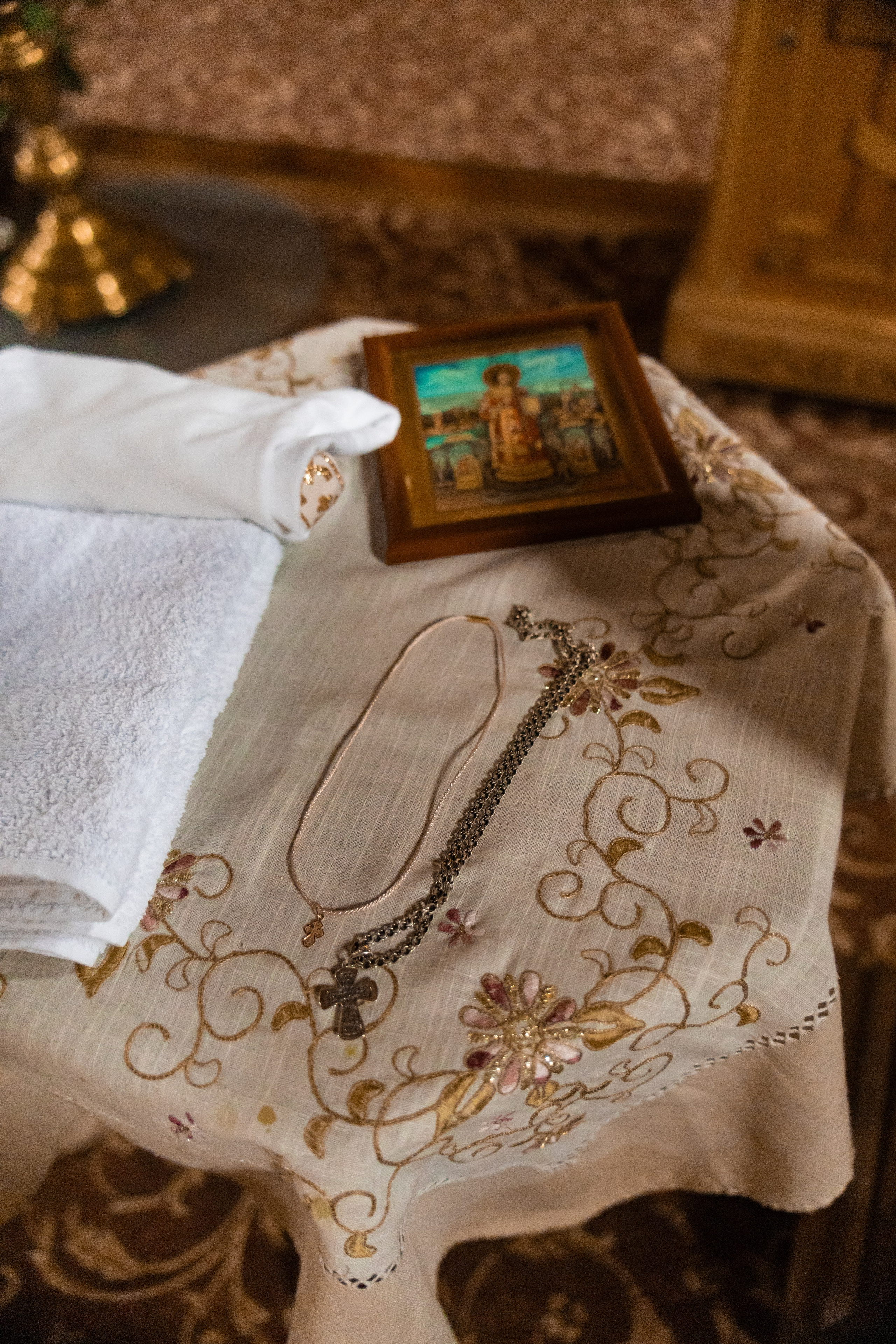 Крещение в храме возле Рио. Фотограф Белгород