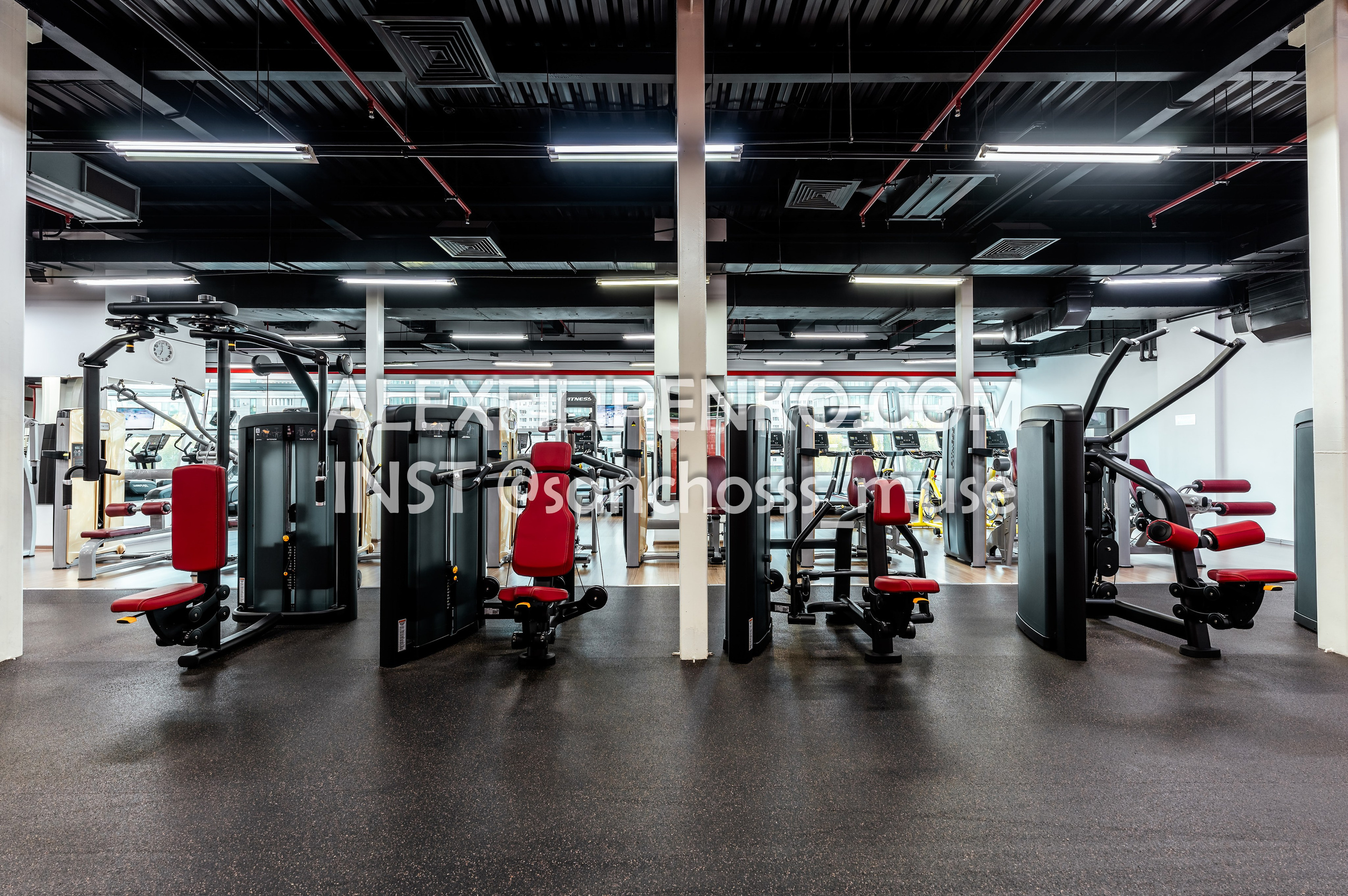 WORKOUT Достык 18. Фотограф интерьера недвижимости и архитектуры в Астане