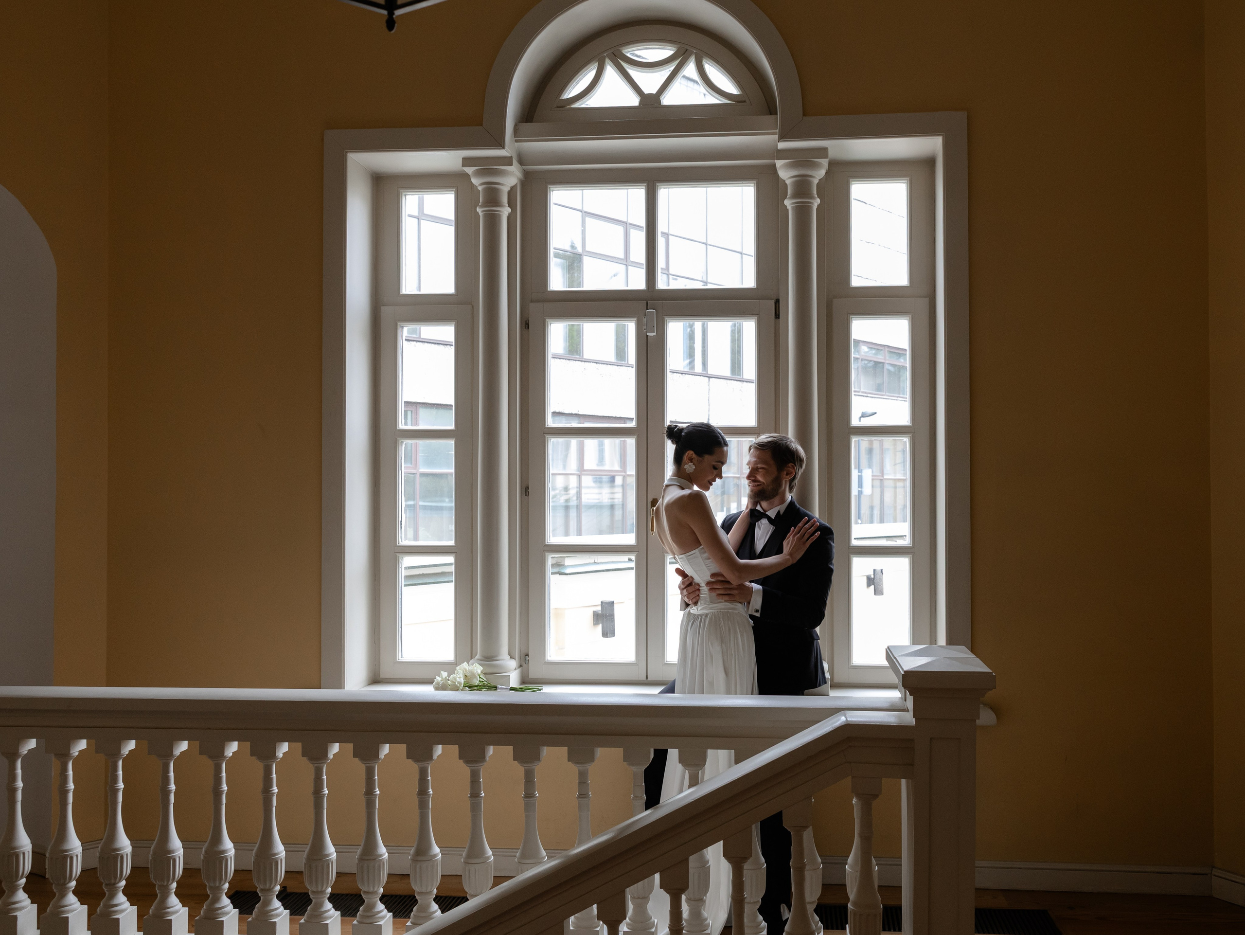 Роспись в усадьбе Муравьевых-Апостолов. Свадебный фотограф в Москве Топтыгин Иван