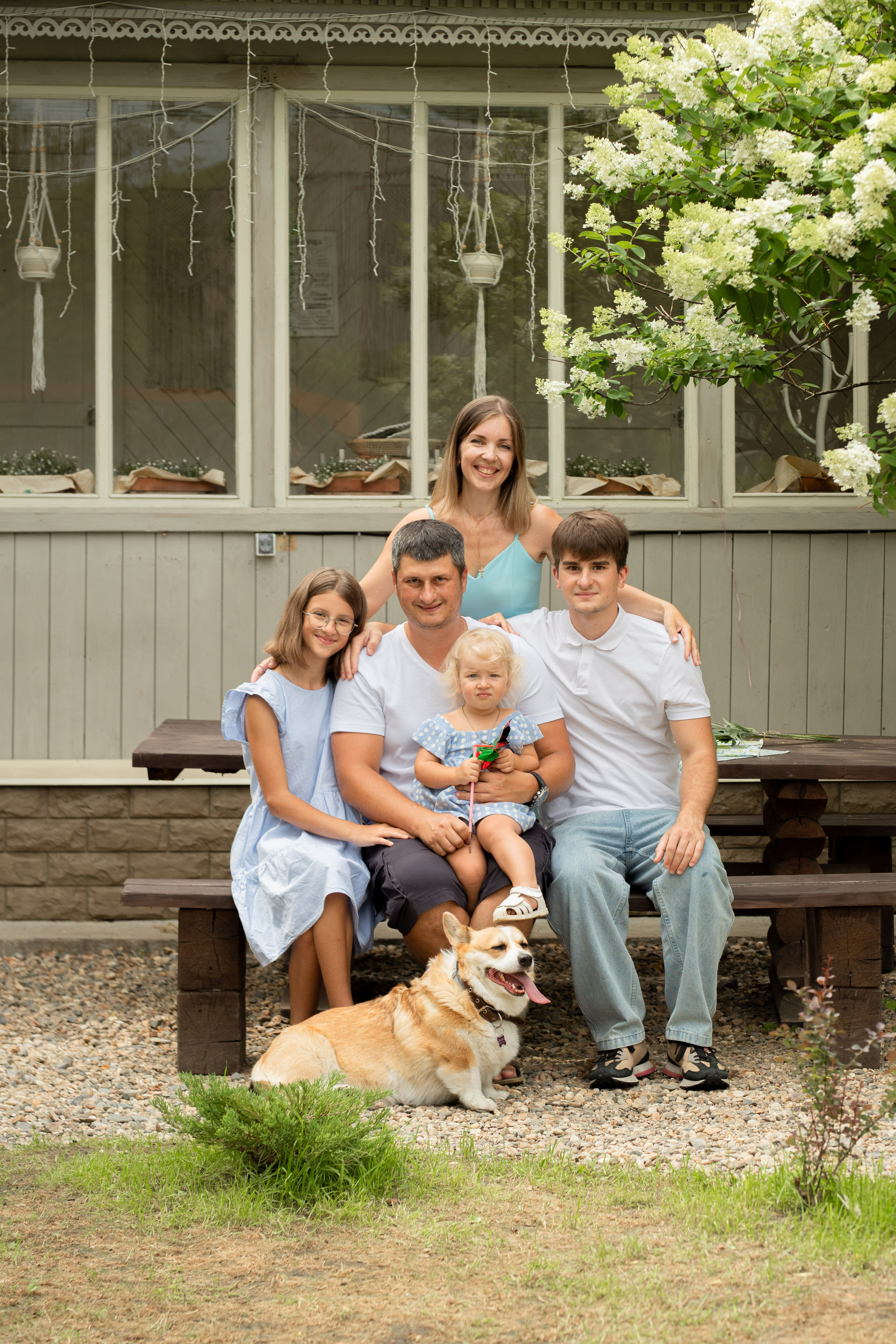 Семейная фотосессия на даче в Купавне. Фотограф в Железнодорожном и Балашихе