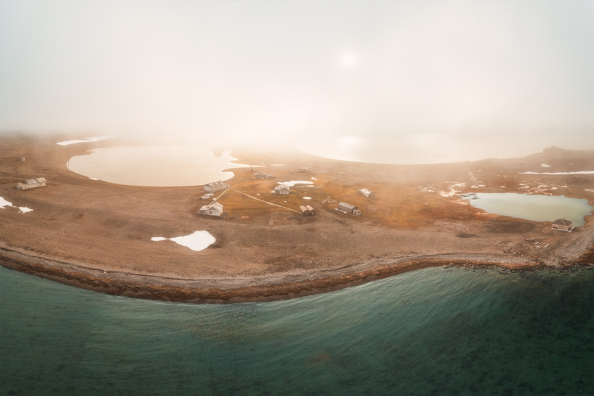 Арктика. Аэросъемка в Архангельске, Александр Ермолин