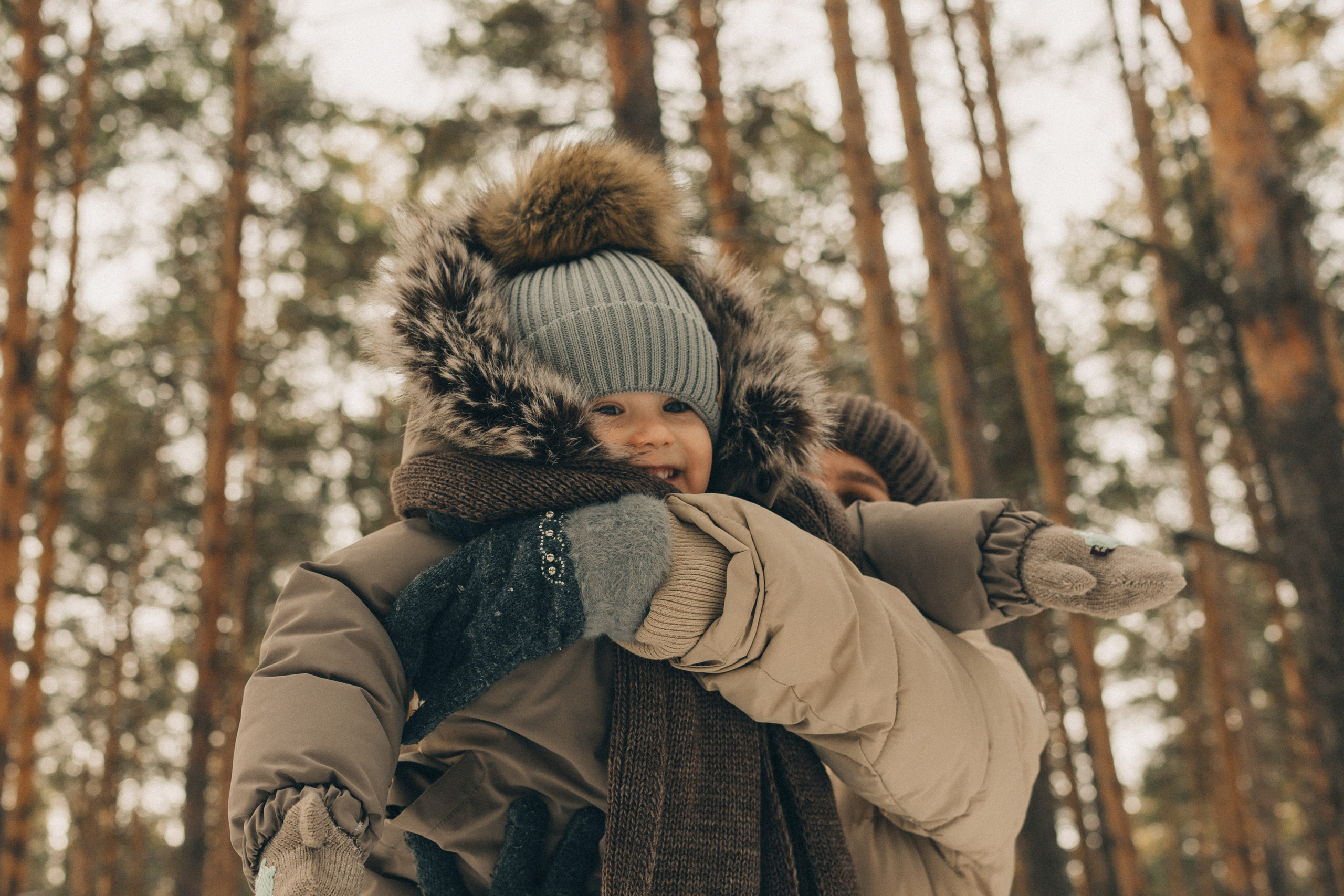 Зима. Креативный фотограф в городе Тюмень