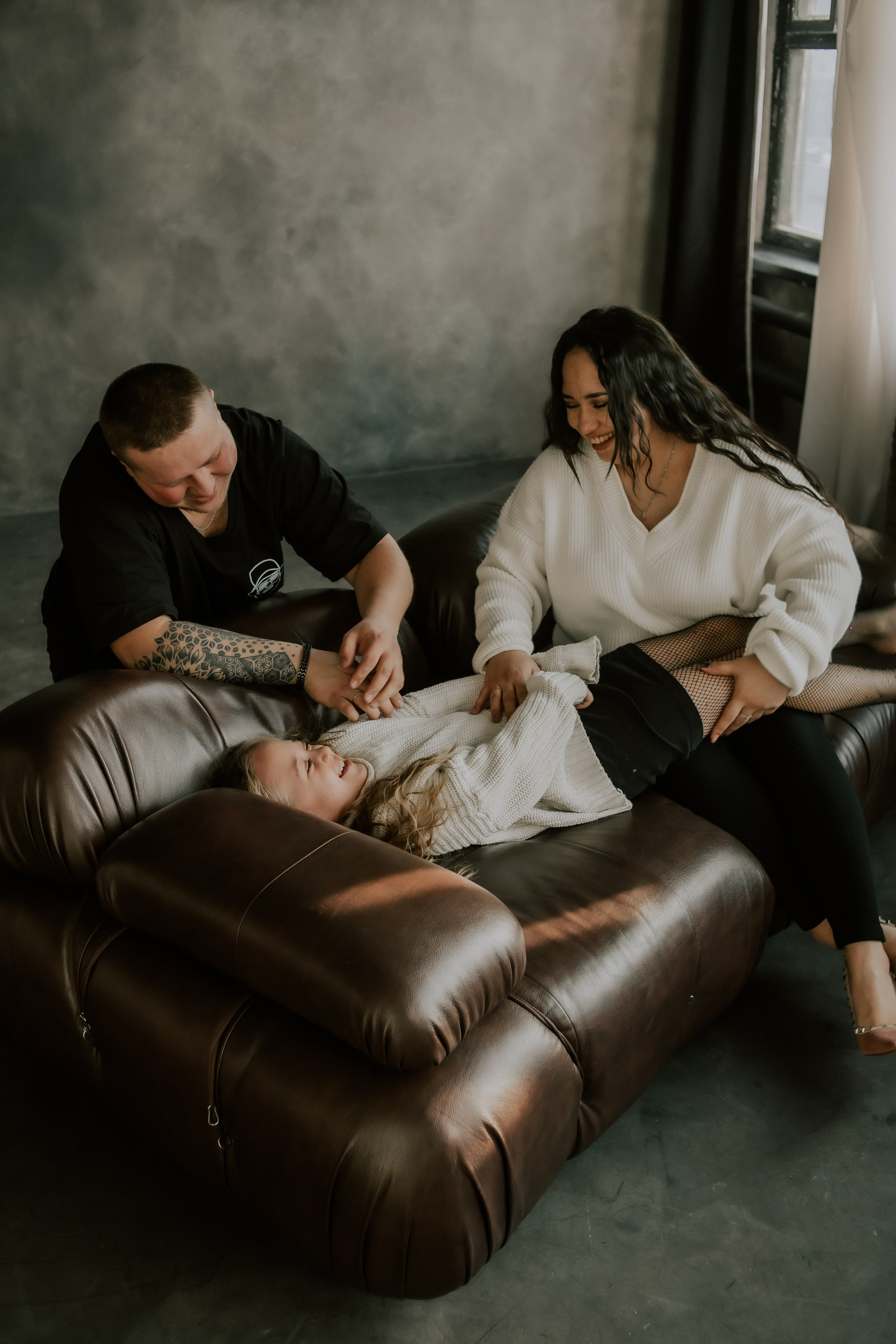 Сергей. Лидия, Валерия. Фотограф Регина Крикунова г. Красноярск