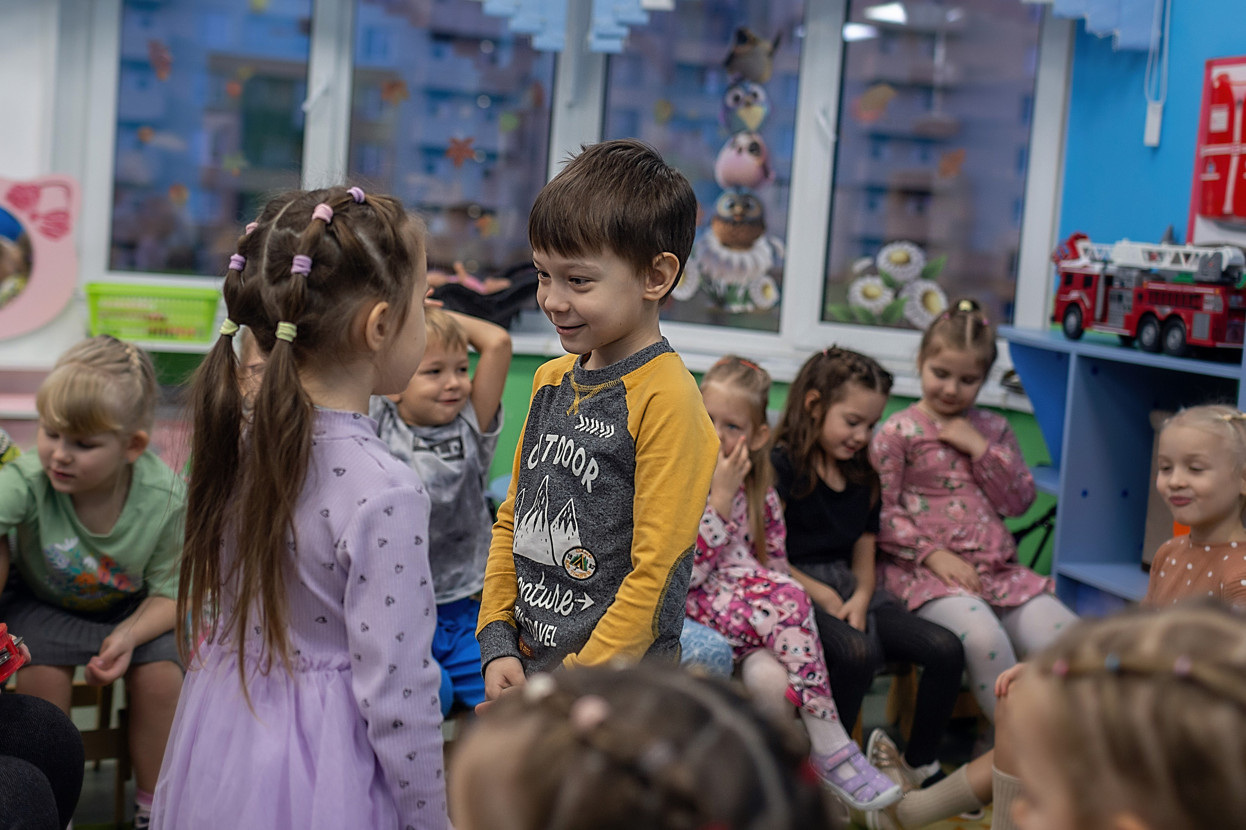 День в саду_ноябрь 2024. Семейный фотограф в Санкт-Петербурге