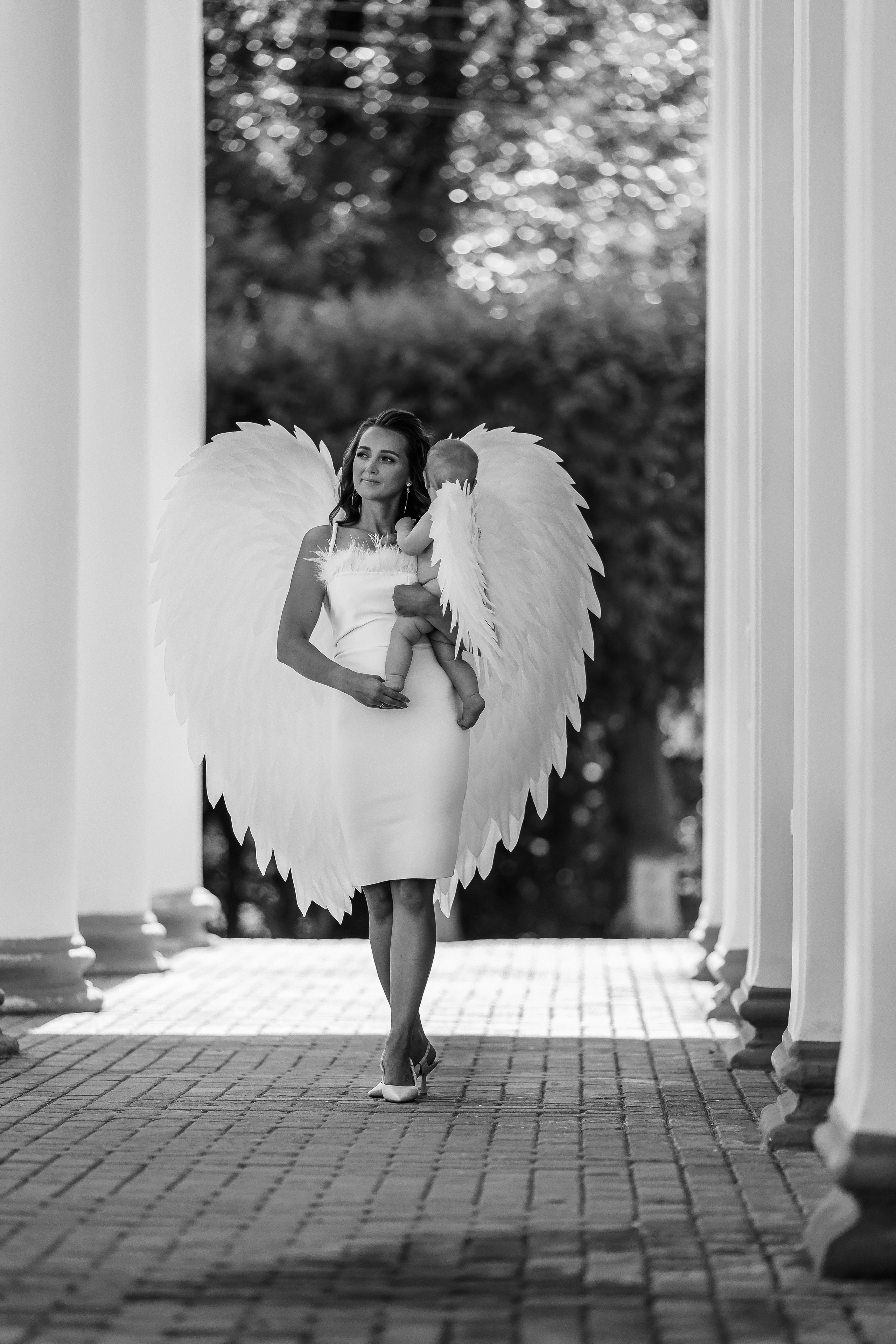 Ольга, ангелы. Фотограф женского портрета, беременности и материнства Харькова Елена