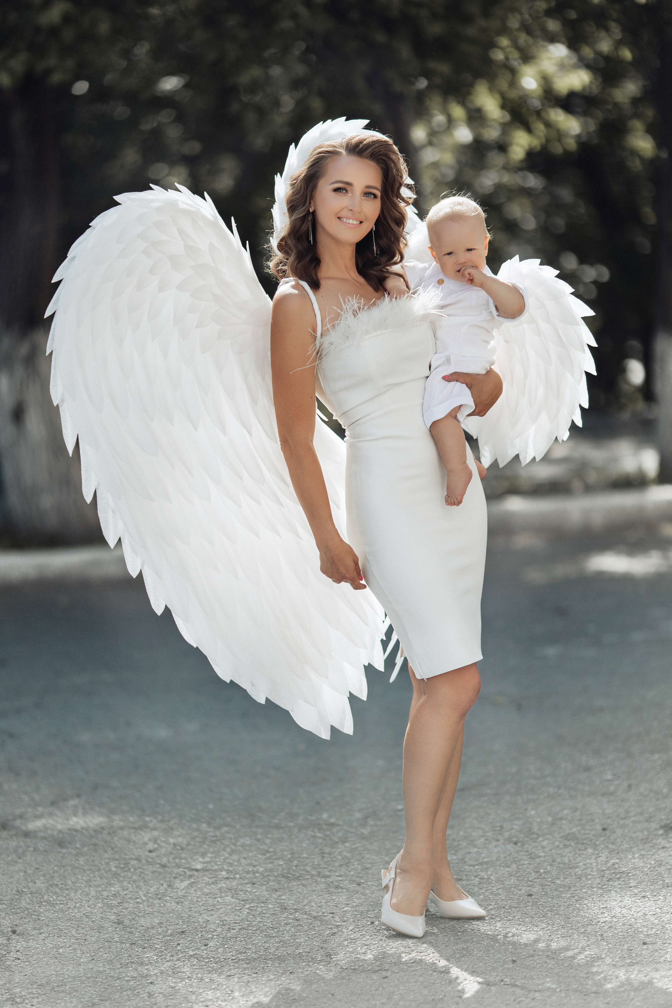 Ольга, ангелы. Фотограф женского портрета, беременности и материнства Харькова Елена