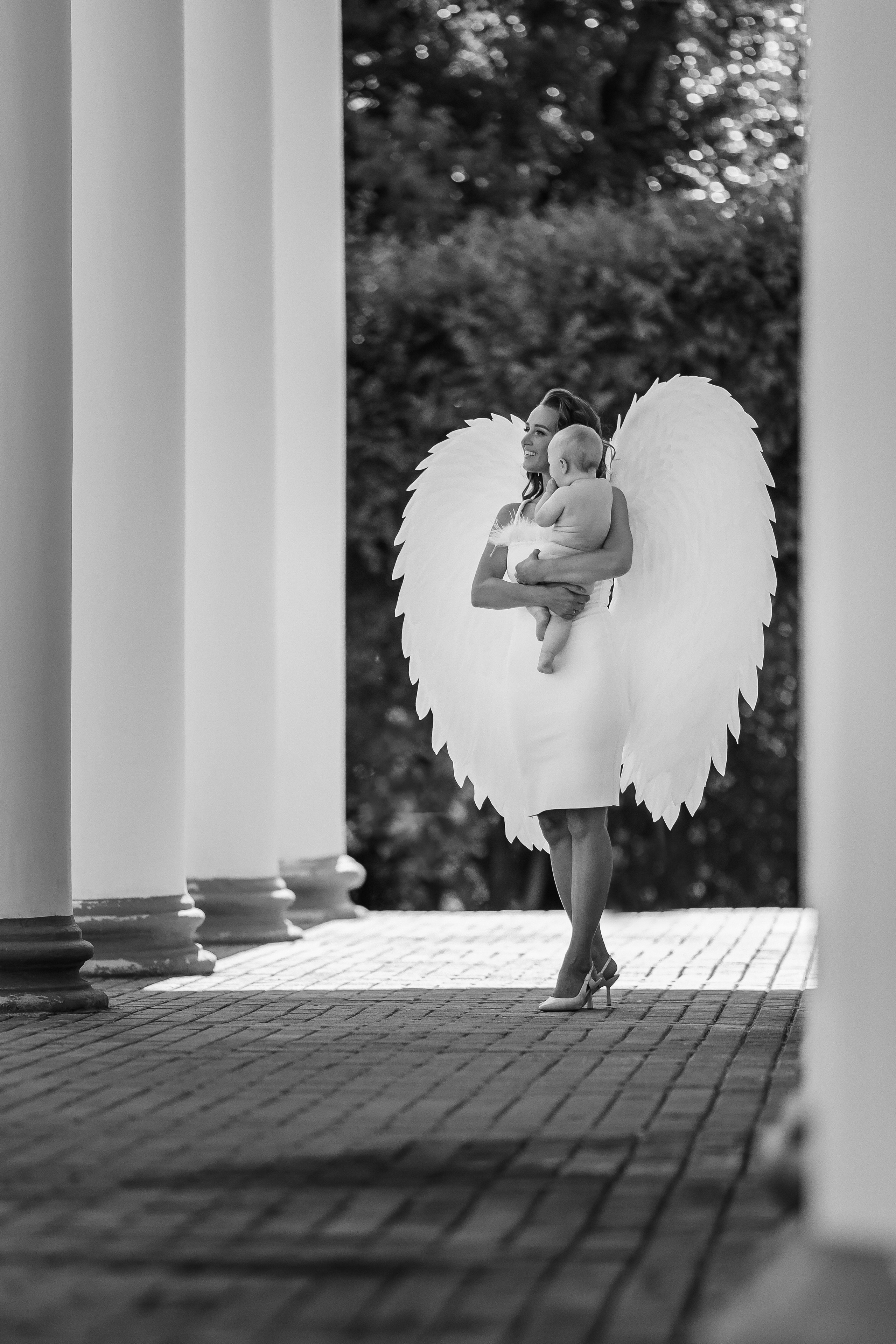 Ольга, ангелы. Фотограф женского портрета, беременности и материнства Харькова Елена