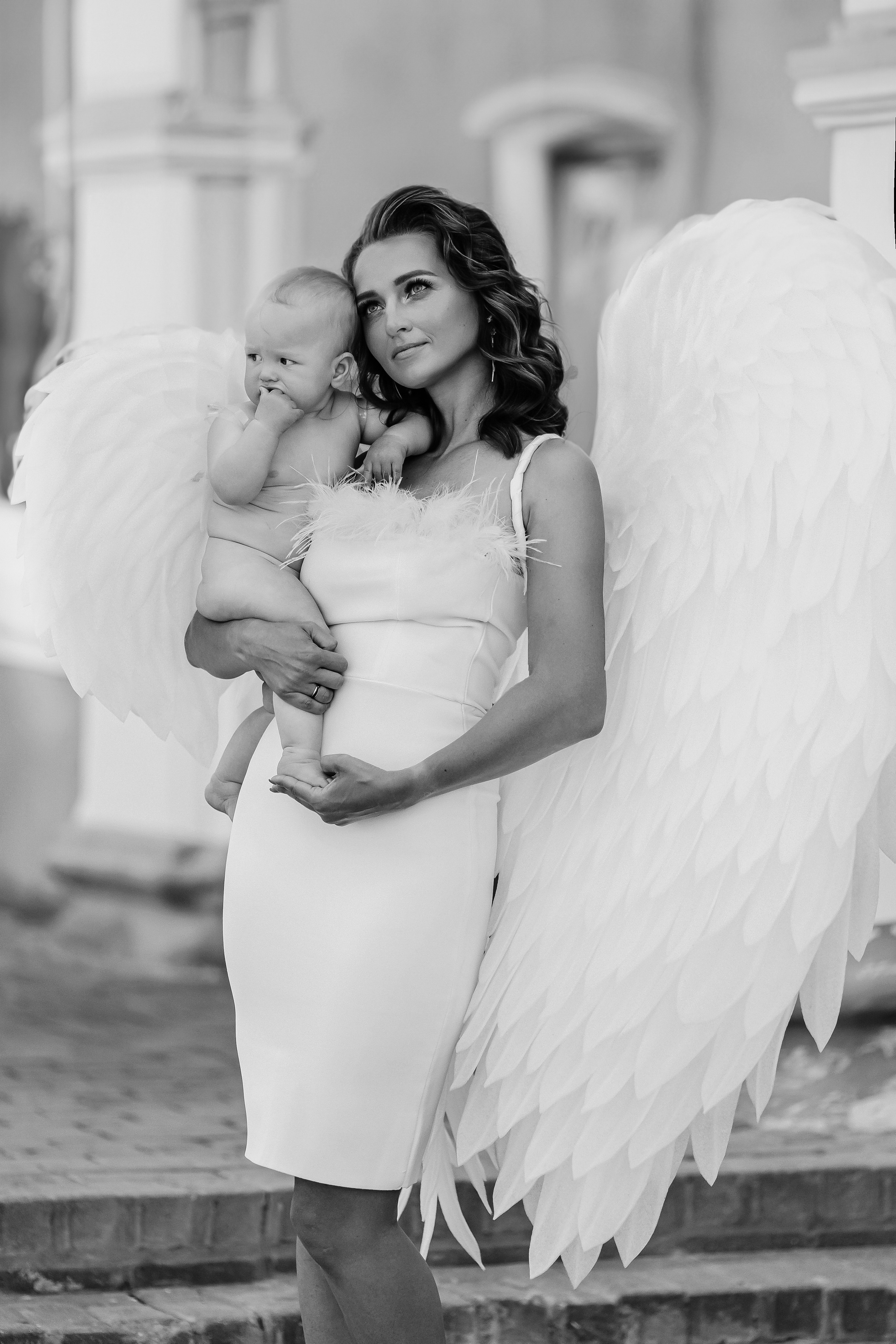 Ольга, ангелы. Фотограф женского портрета, беременности и материнства Харькова Елена