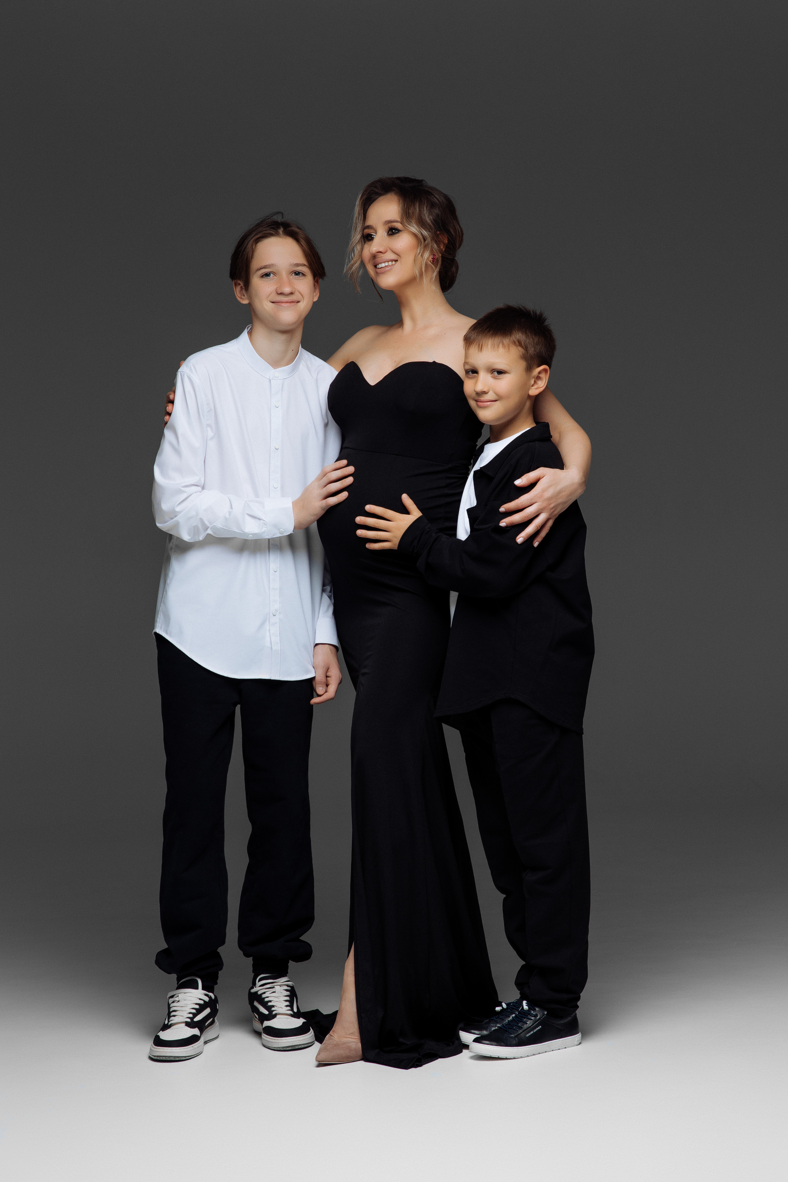 Семейная съемка Vogue. Фотограф женского портрета, беременности и материнства Харькова Елена