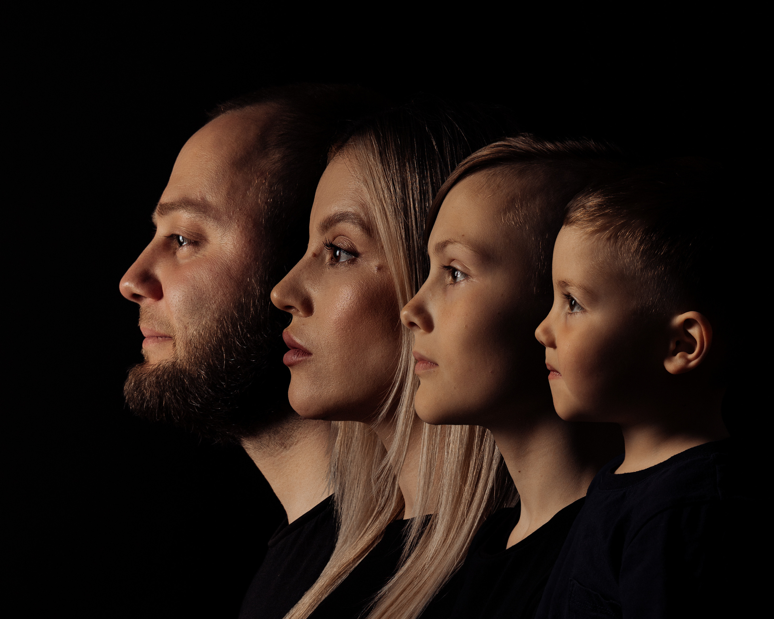 Семья Виктории. Фотограф женского портрета, беременности и материнства Харькова Елена