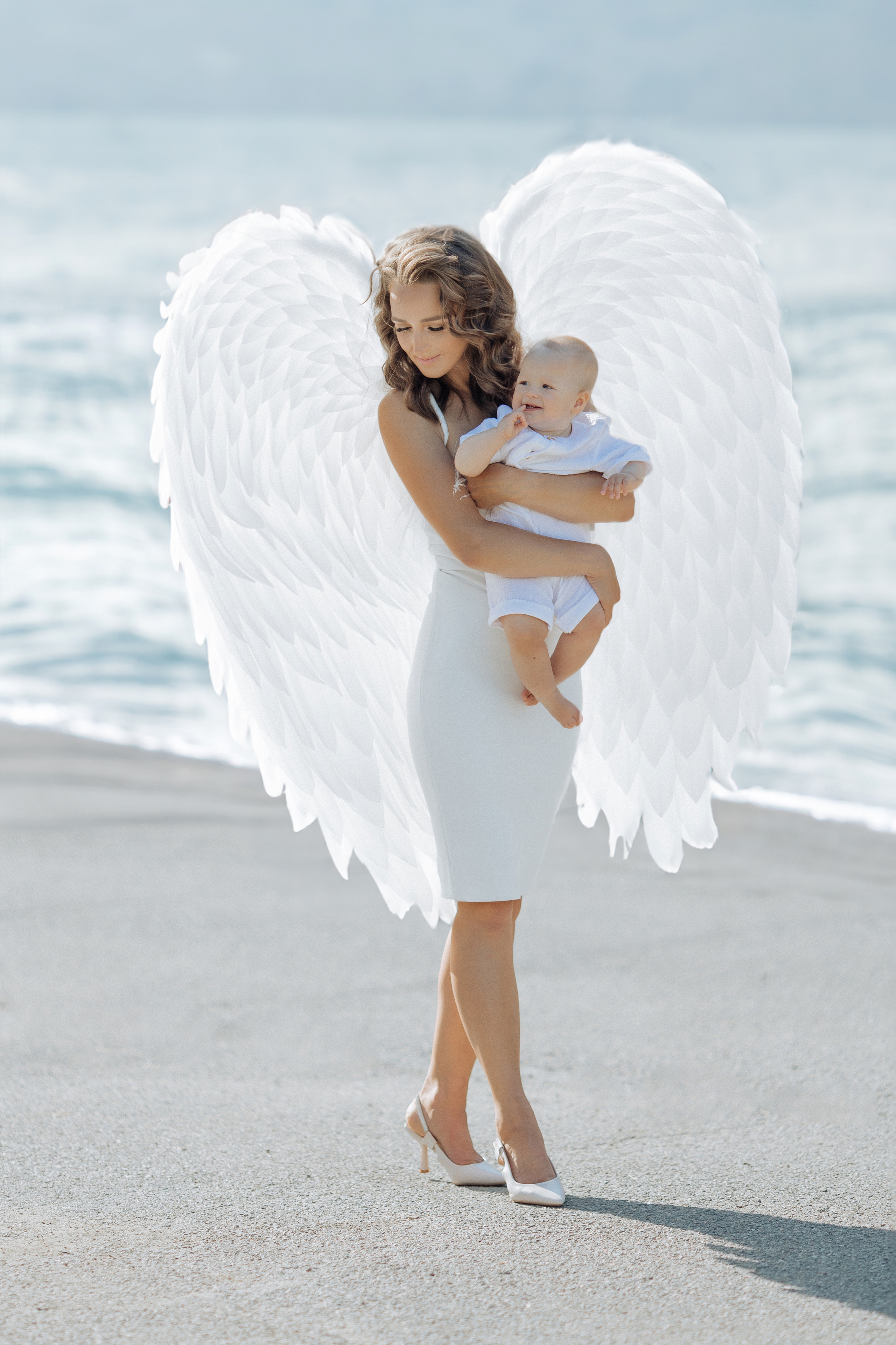 Ольга, ангелы. Фотограф женского портрета, беременности и материнства Харькова Елена