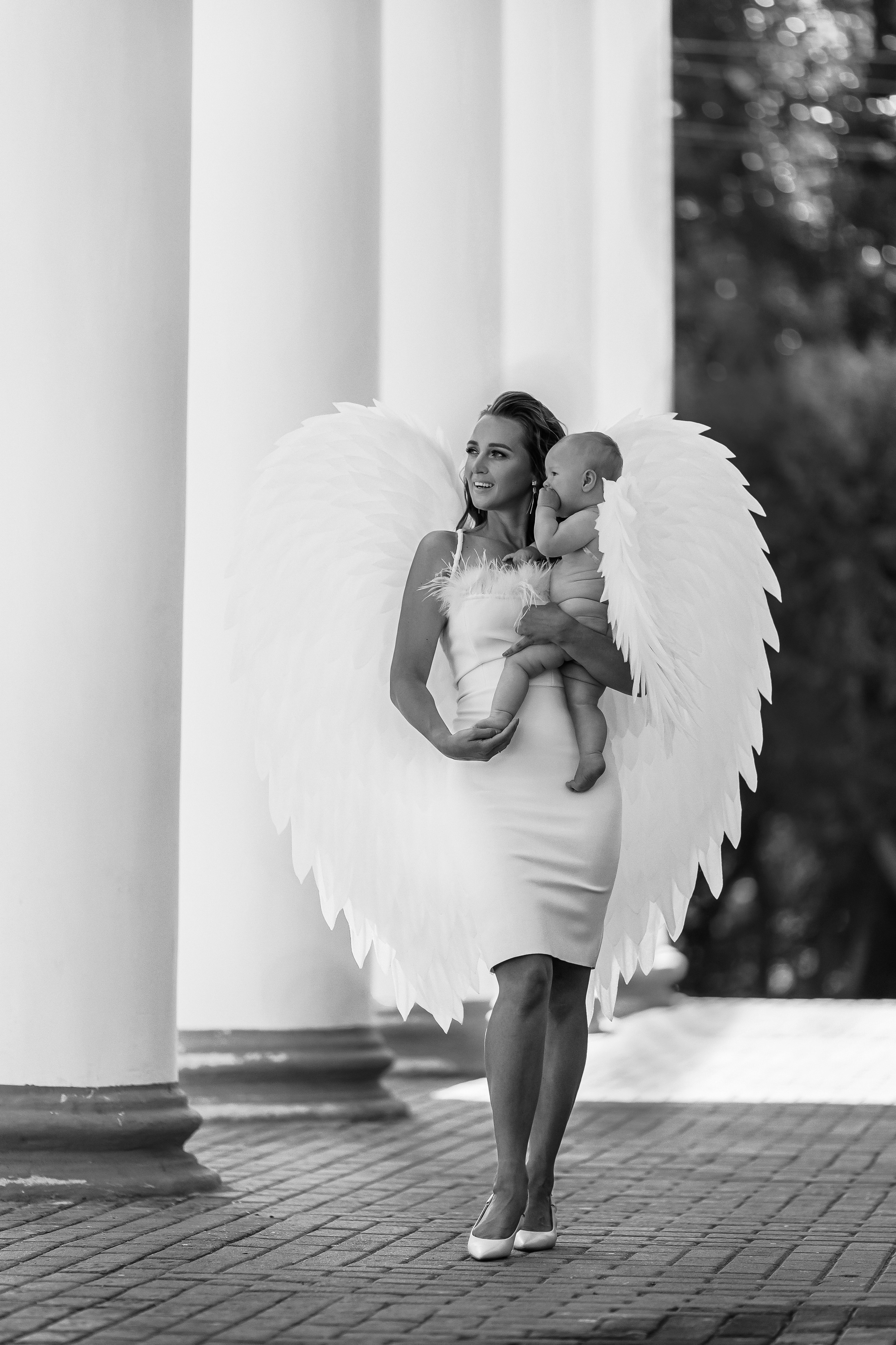 Ольга, ангелы. Фотограф женского портрета, беременности и материнства Харькова Елена