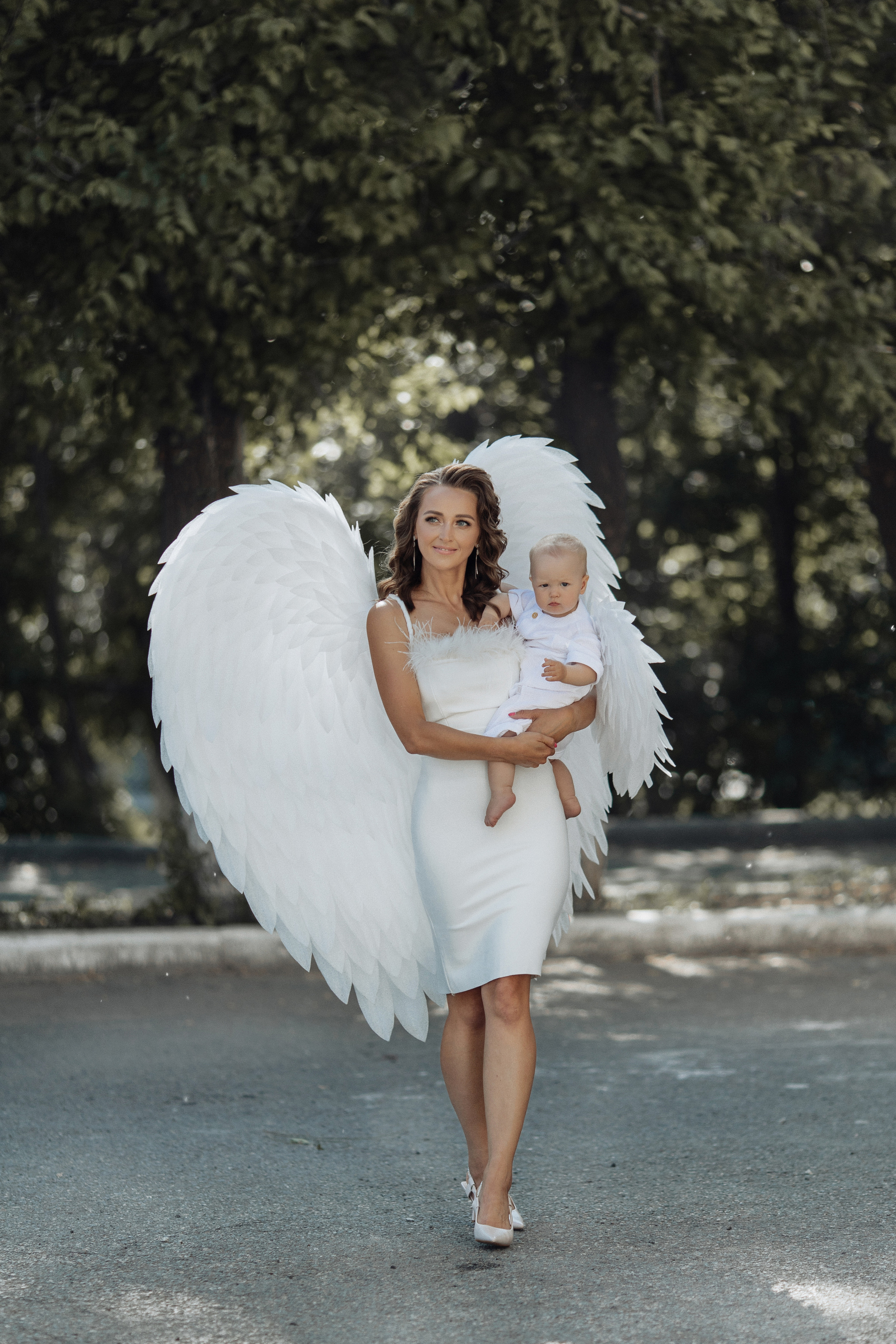 Ольга, ангелы. Фотограф женского портрета, беременности и материнства Харькова Елена