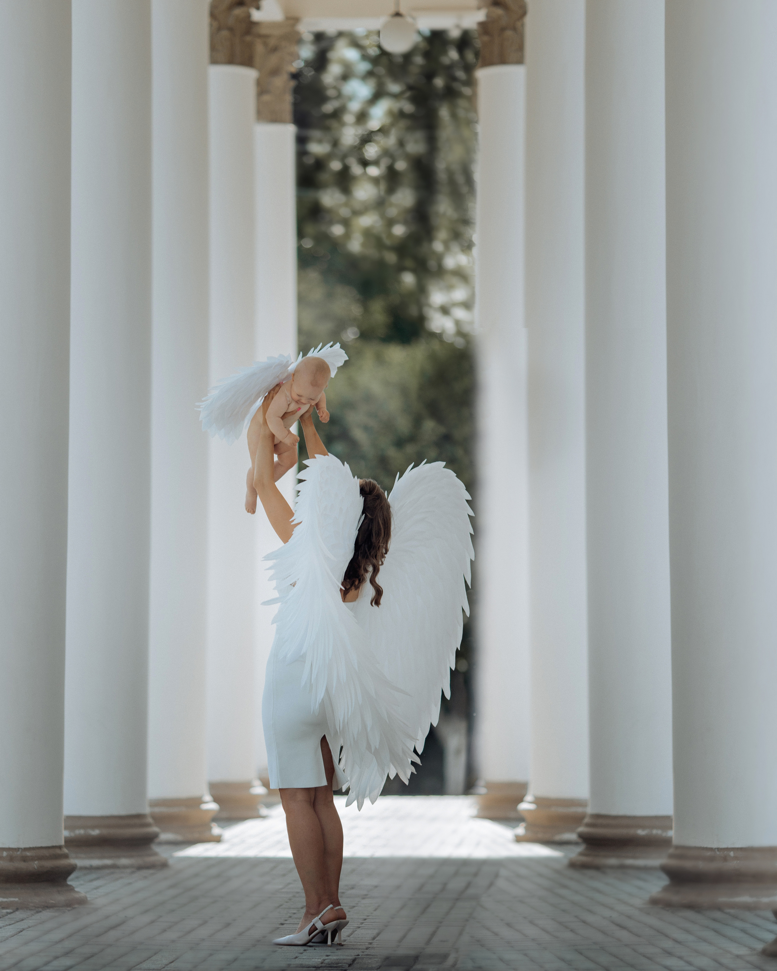 Ольга, ангелы. Фотограф женского портрета, беременности и материнства Харькова Елена