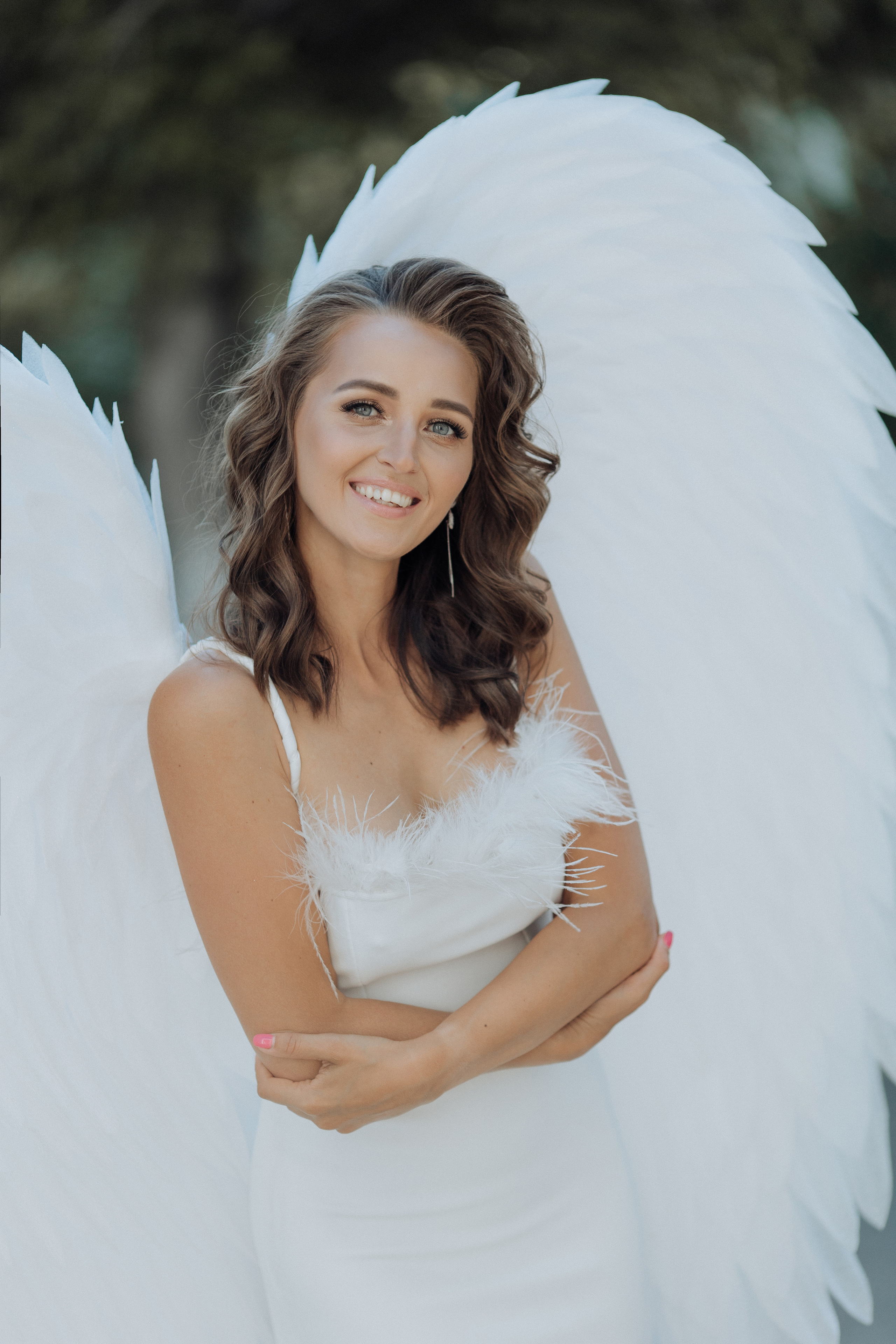 Ольга, ангелы. Фотограф женского портрета, беременности и материнства Харькова Елена