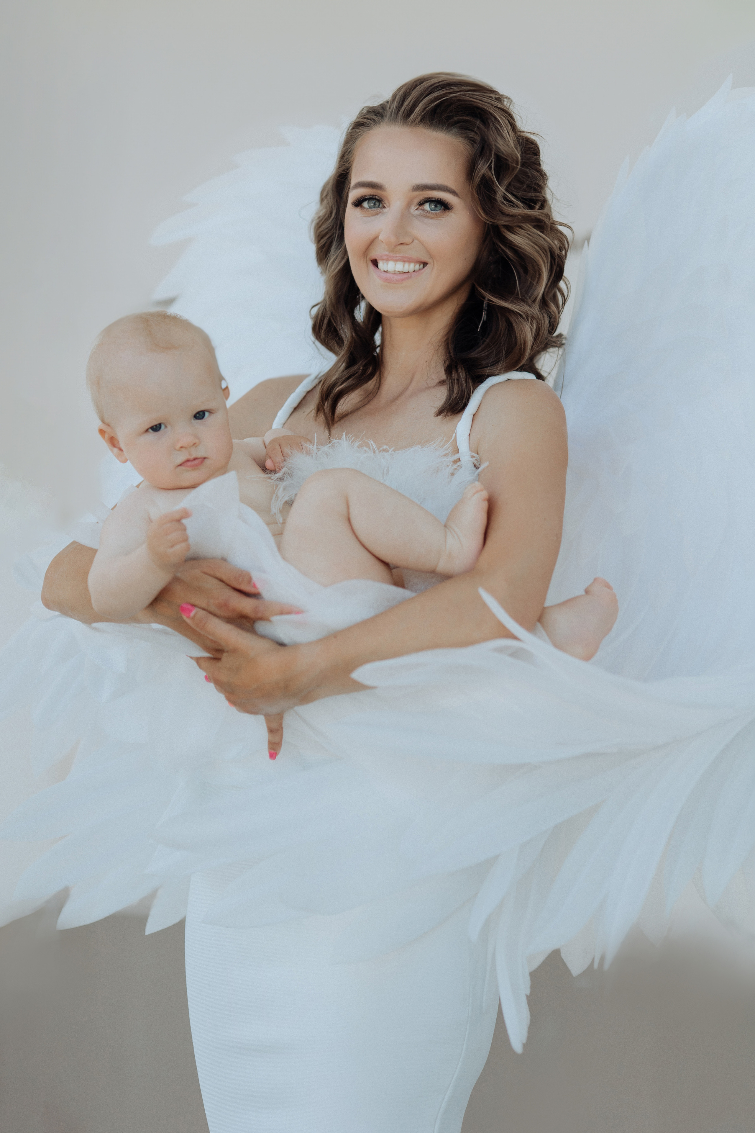 Ольга, ангелы. Фотограф женского портрета, беременности и материнства Харькова Елена