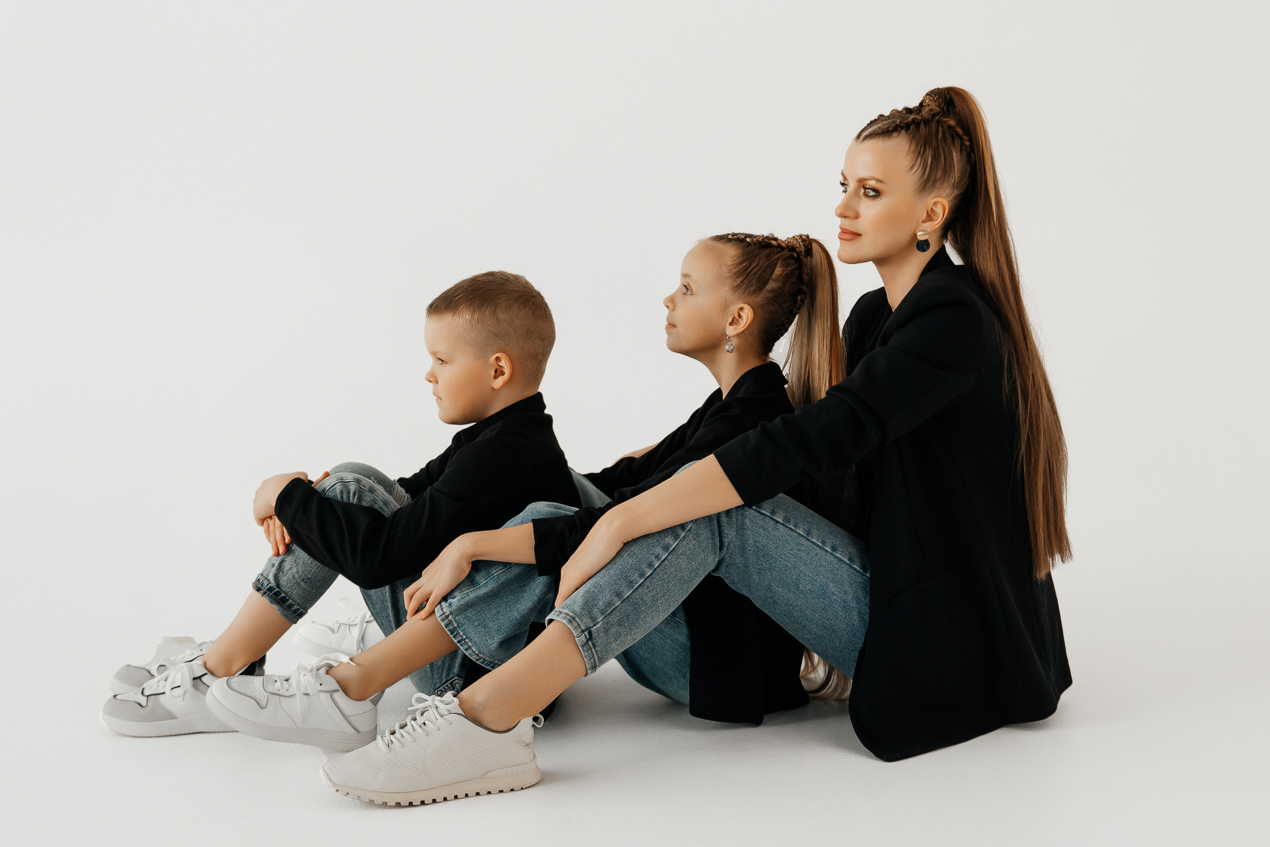 Семейная съемка Vogue. Фотограф женского портрета, беременности и материнства Харькова Елена