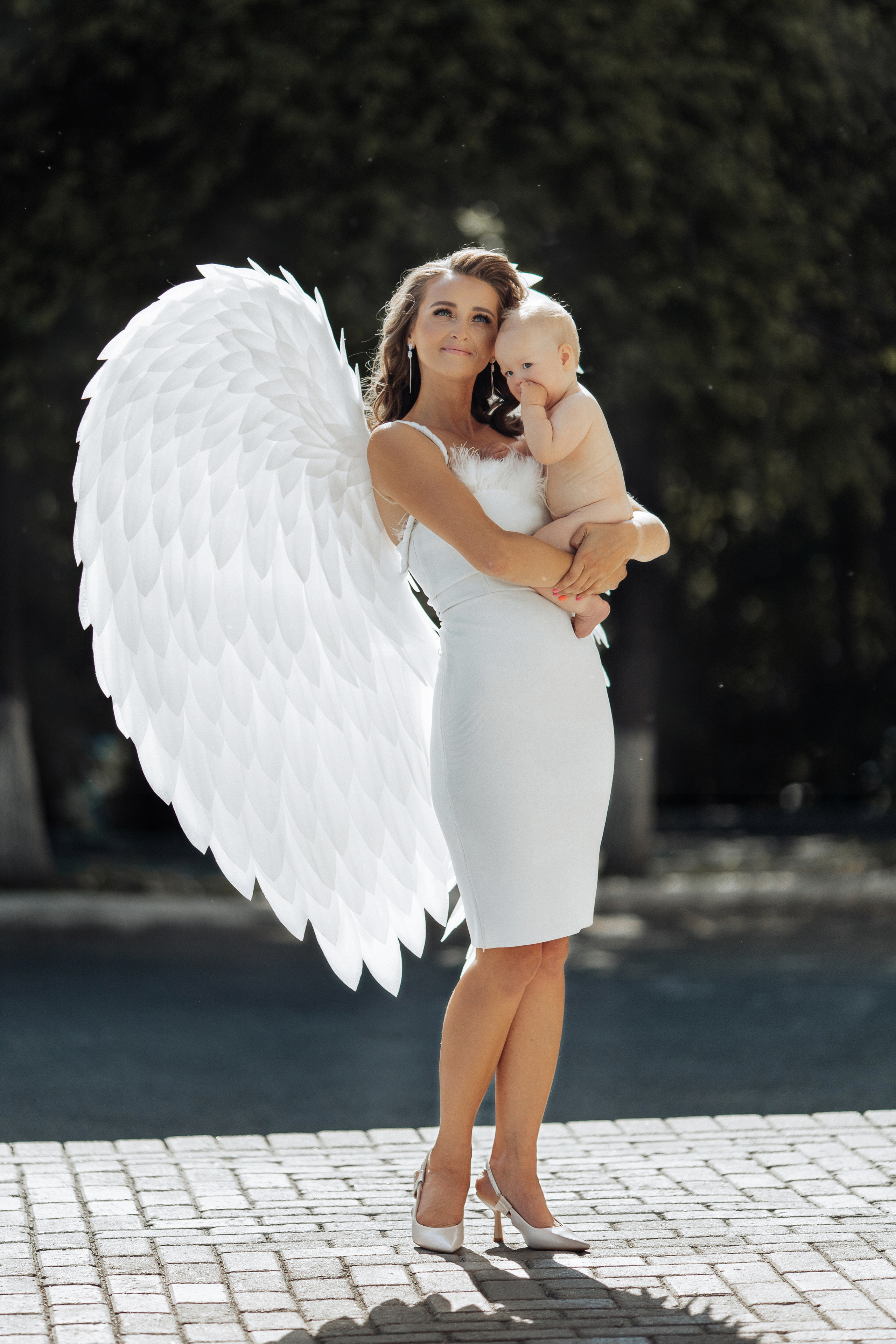 Ольга, ангелы. Фотограф женского портрета, беременности и материнства Харькова Елена