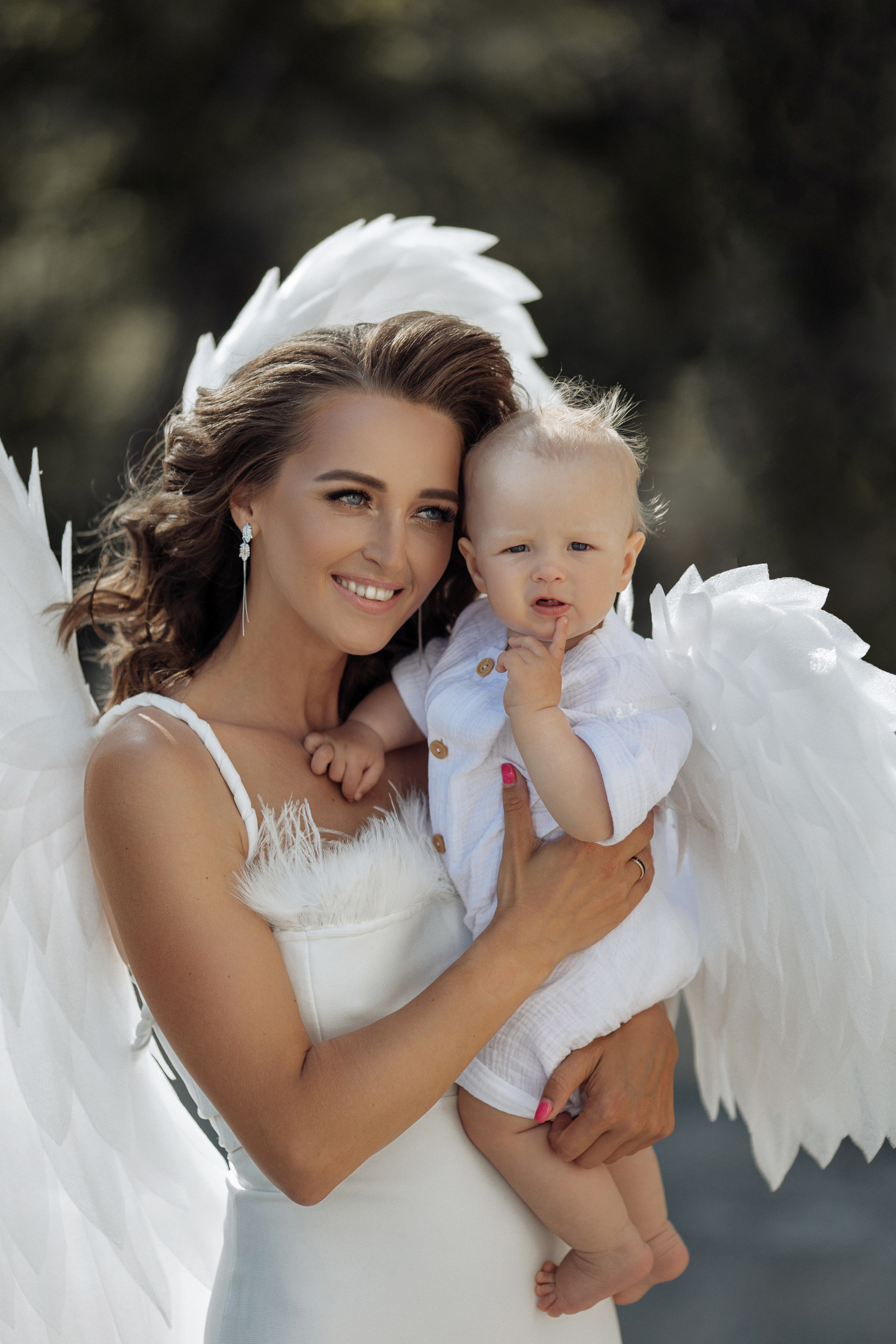 Ольга, ангелы. Фотограф женского портрета, беременности и материнства Харькова Елена