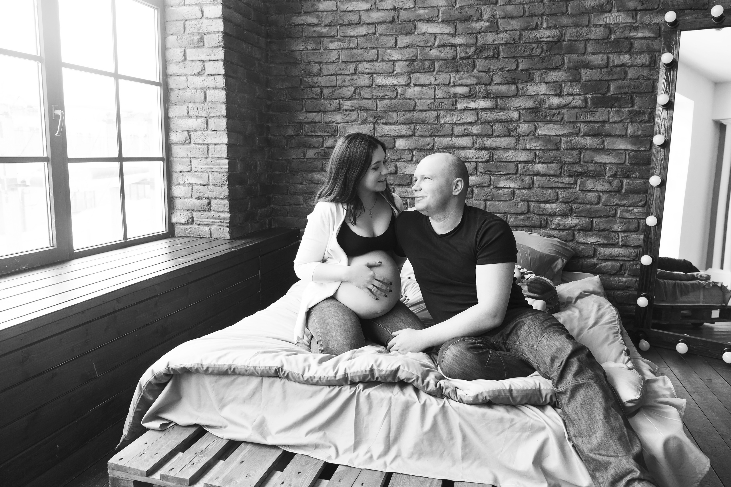 Съемка беременности в студии. Фотограф новорожденных и детский в Сергиевом Посаде Кругликова Юлия