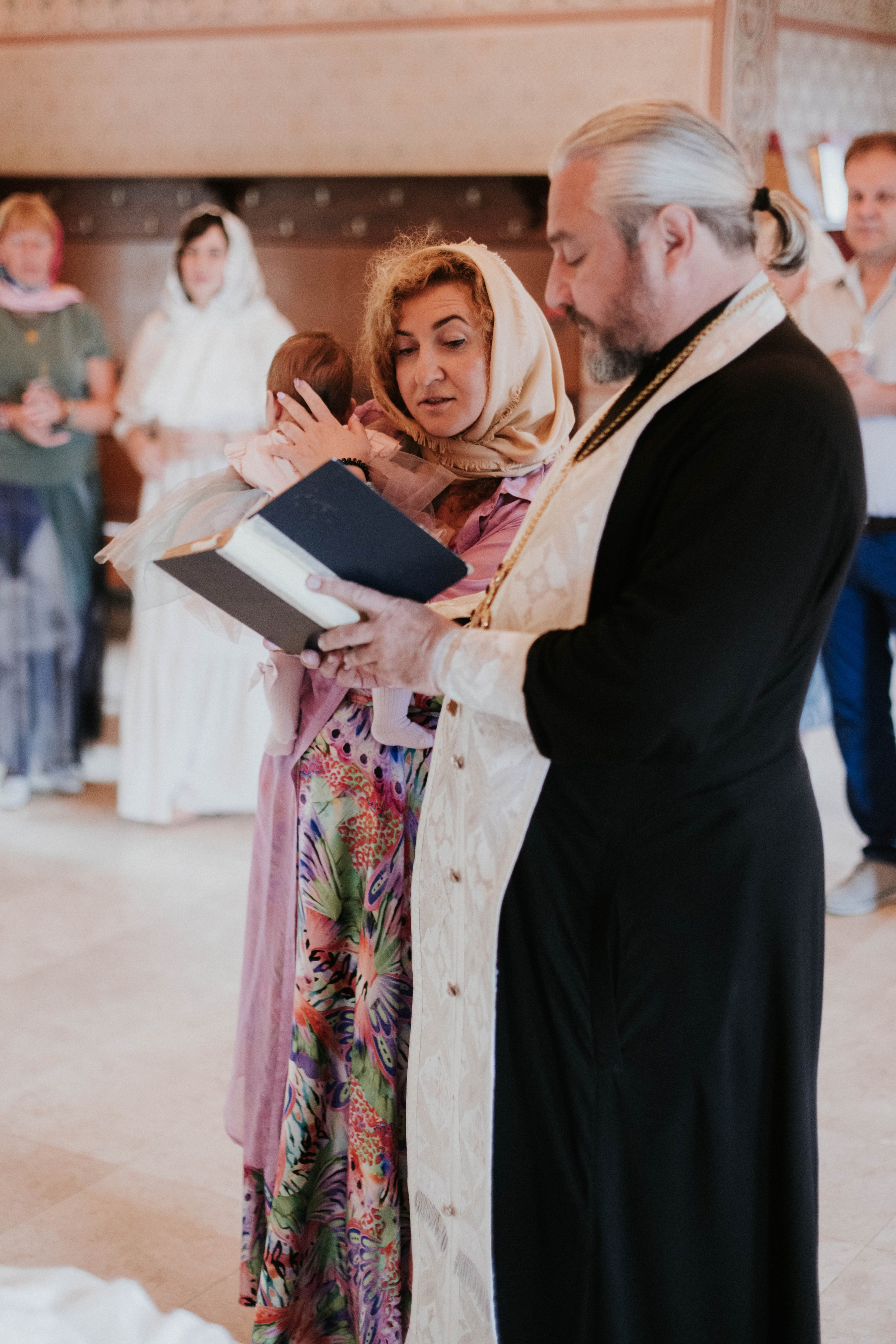 Фотосессия на крещение. Семейный фотограф в Москве Полина Ситникова