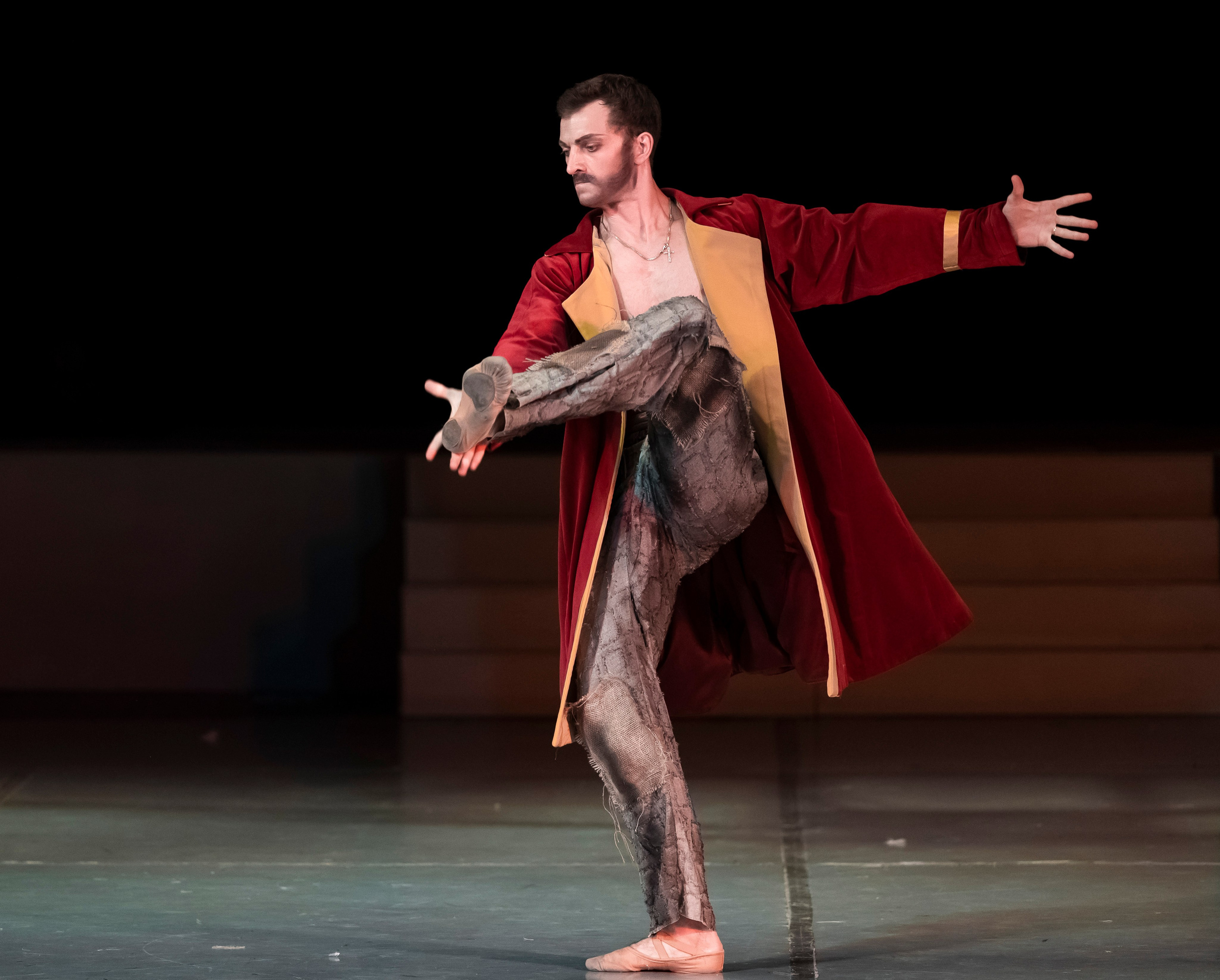 Сценическая репетиция «Пушкин. Сны после жизни» — балет Касатконой и Василёва. Балетный фотограф Москва Майоров Николай