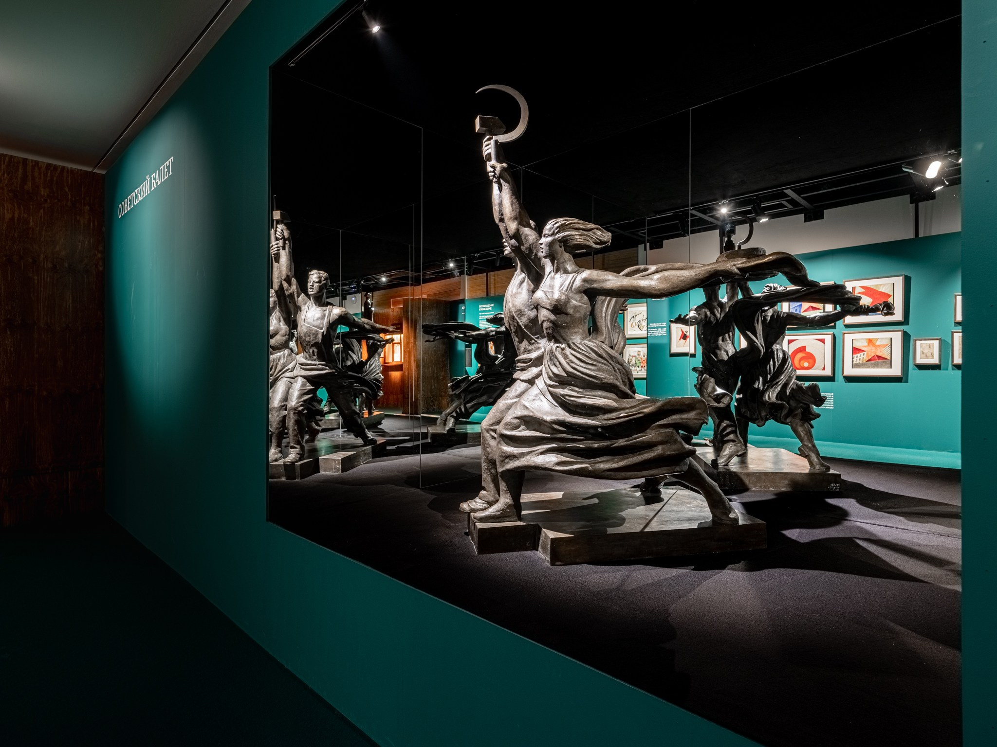 Выставка «Первая позиция. Русский балет» Манеж (СПБ) Planet9 РОСИЗО 2023. Фотограф Василий Буланов