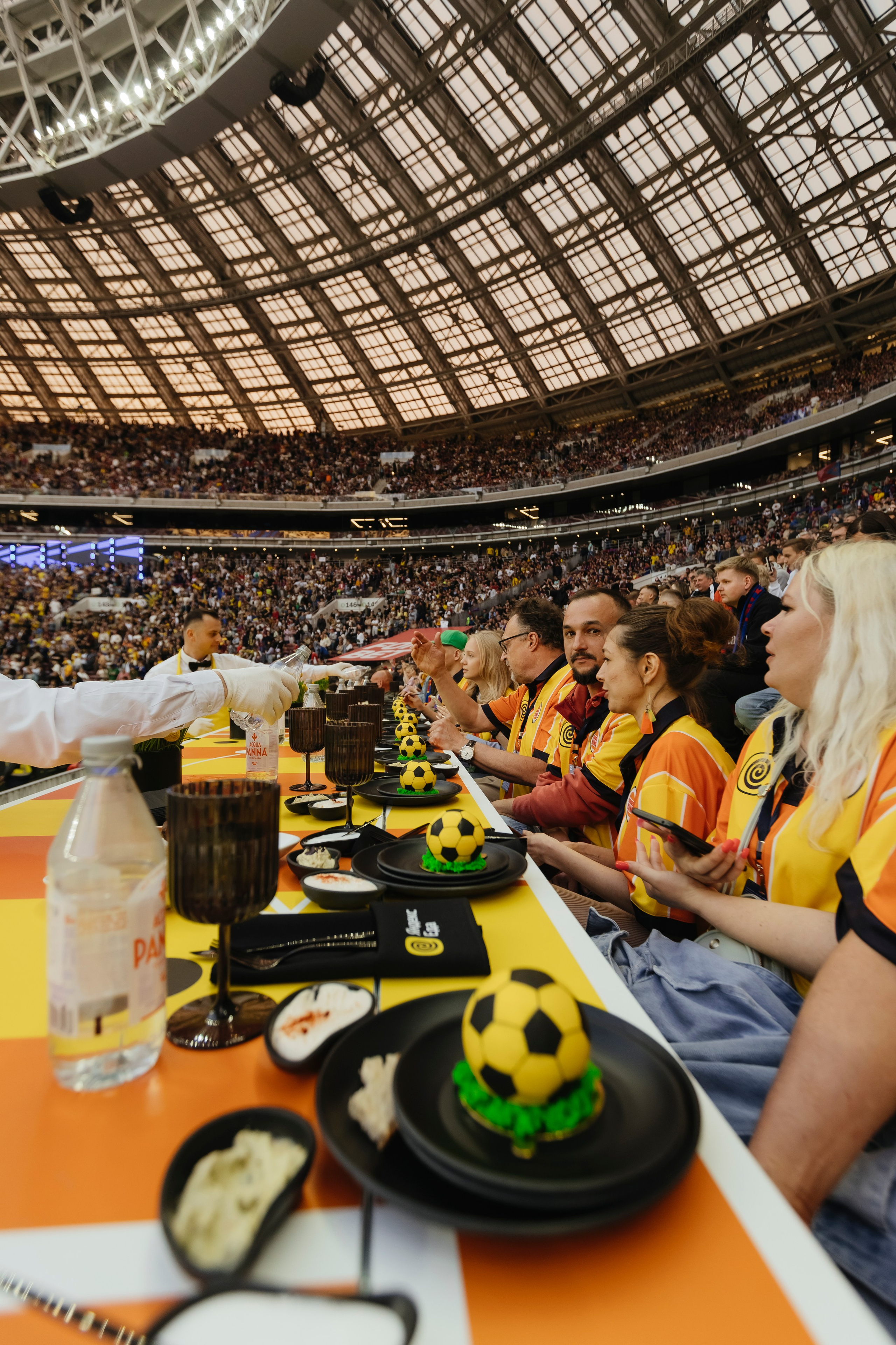 Яндекс Еда x Burger King На финале кубка России по футболу. Репортажный, event, концертный и backstage фотограф из Москвы Виталий Кривцов