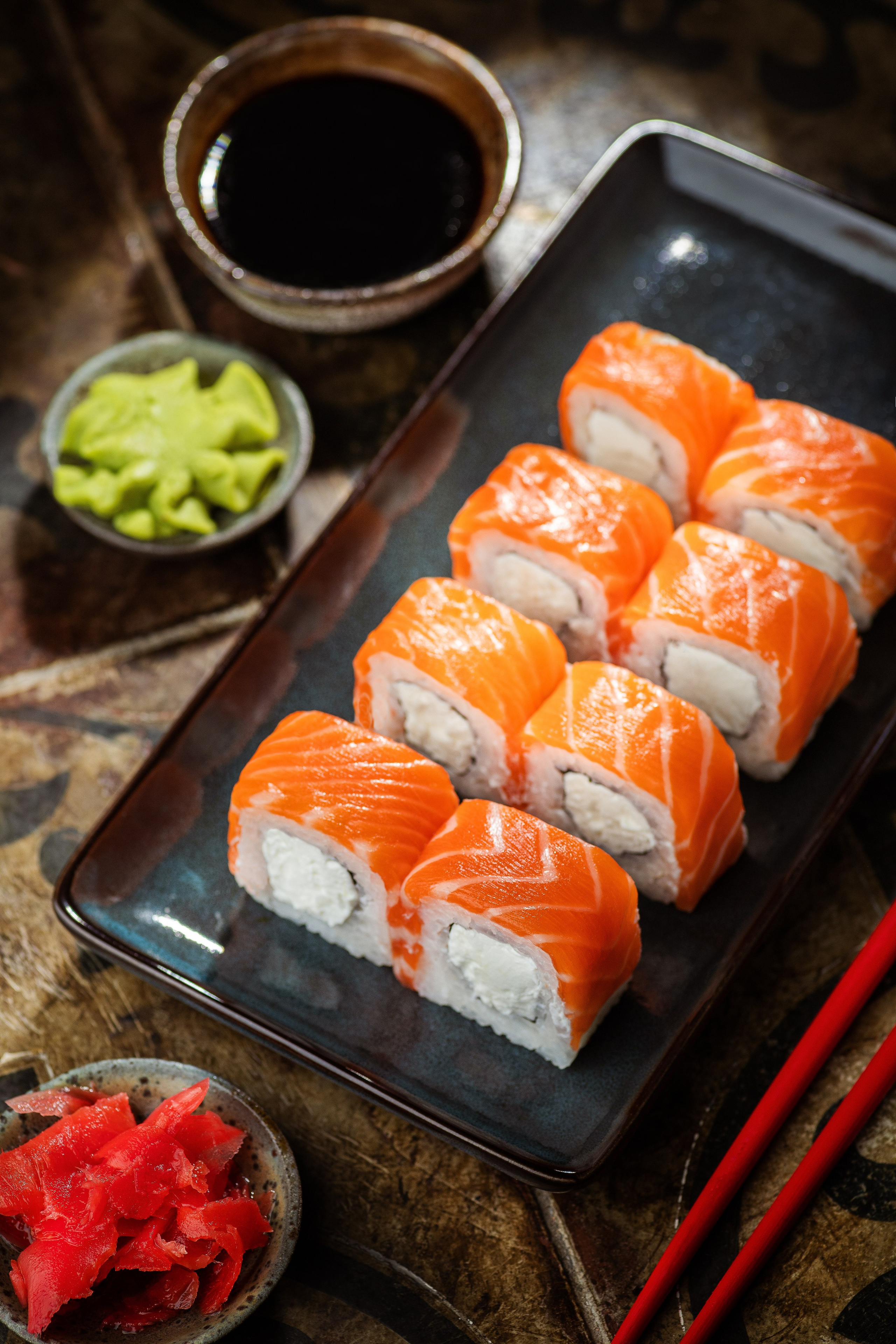 Роллы и суши. Юлия Космо — фуд-фотограф, предметный стилист, Москва