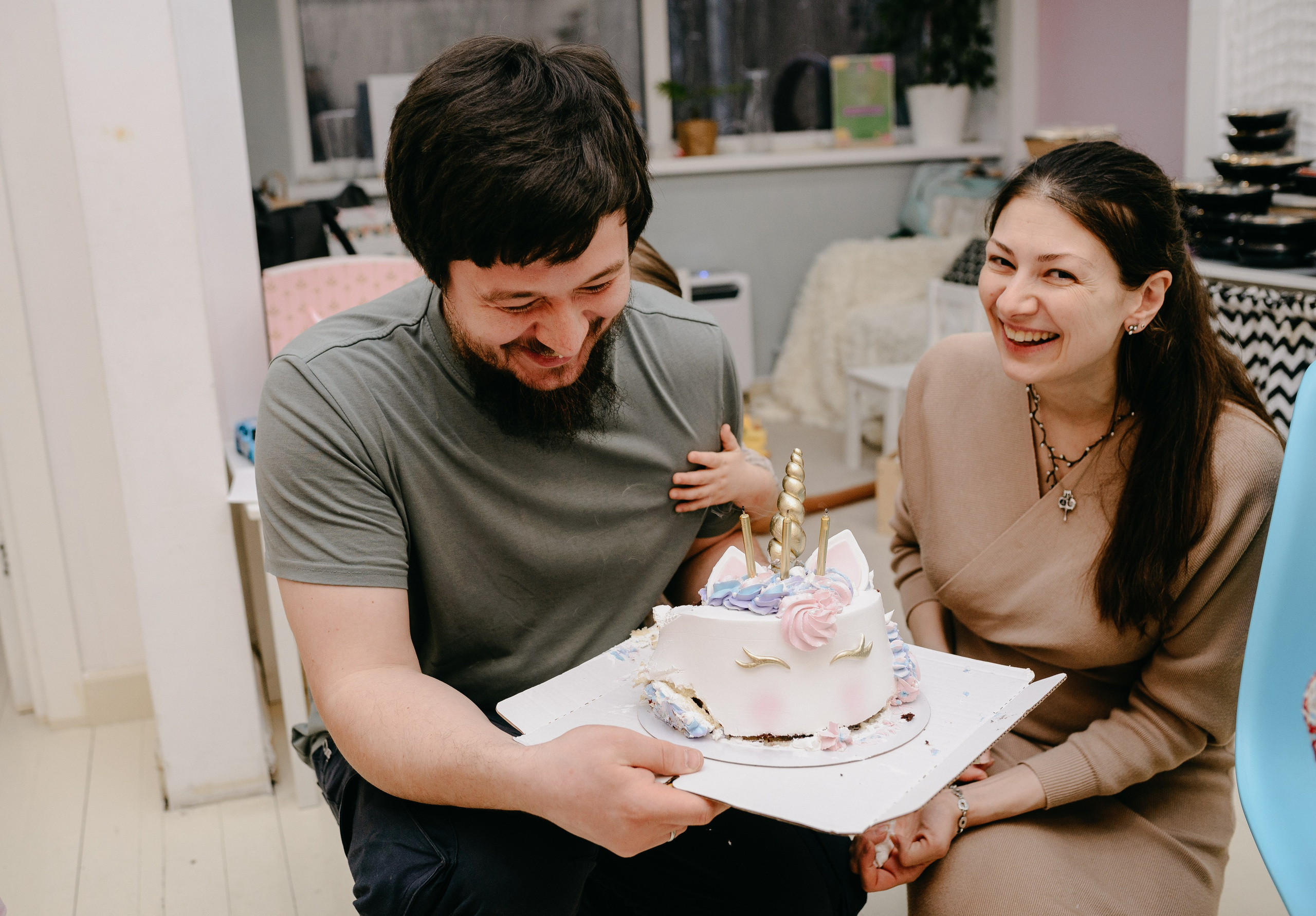 День рождения Марфы. Фотограф на выписку из роддома в Москве и МО