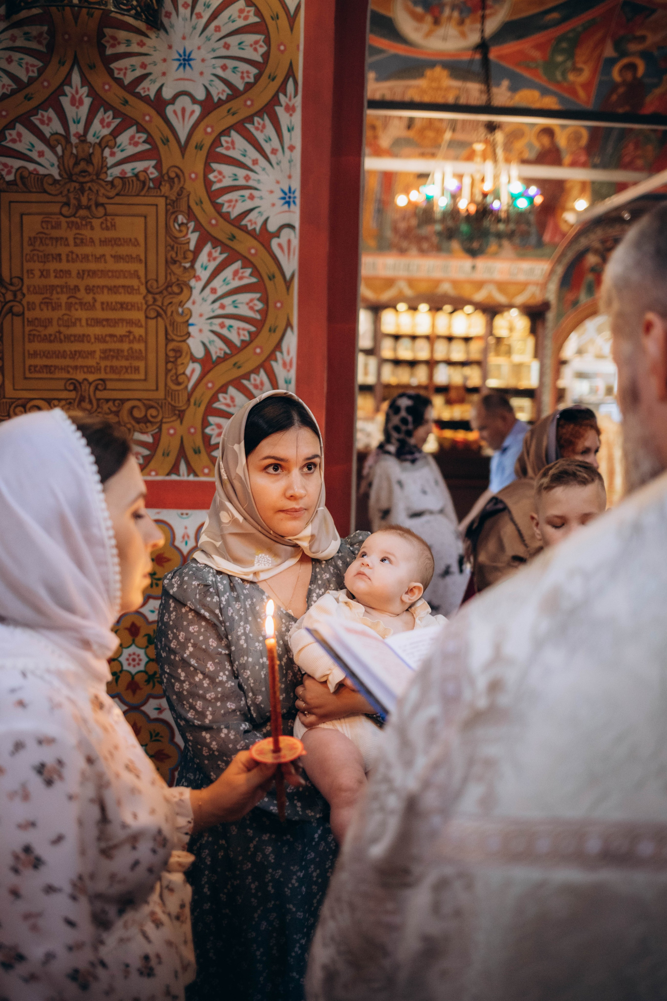 Крещение Ариши. Семейный и детский фотограф в Москве Александра Нараевская