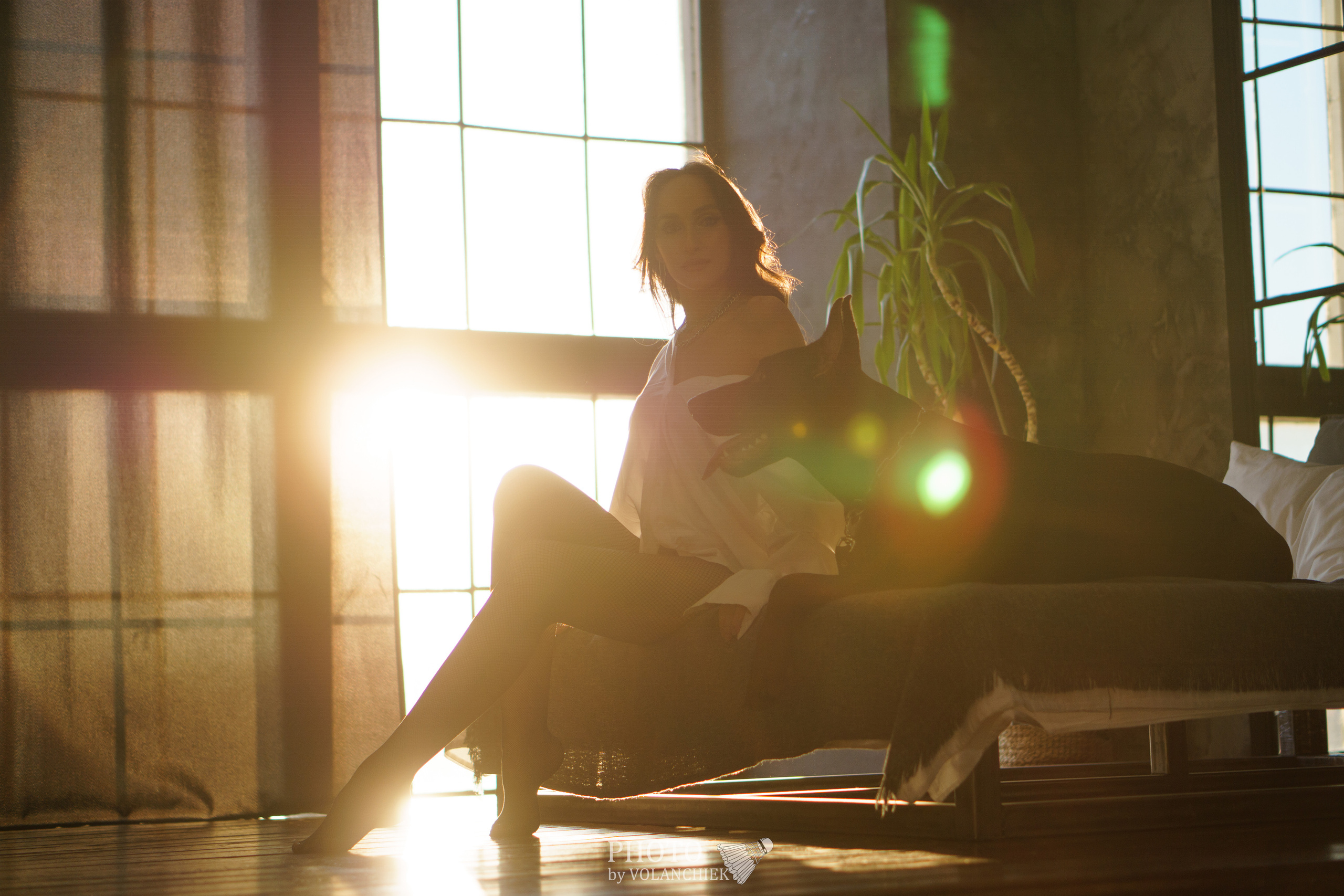 Студийная фотосессия. Photo by Volanchiek