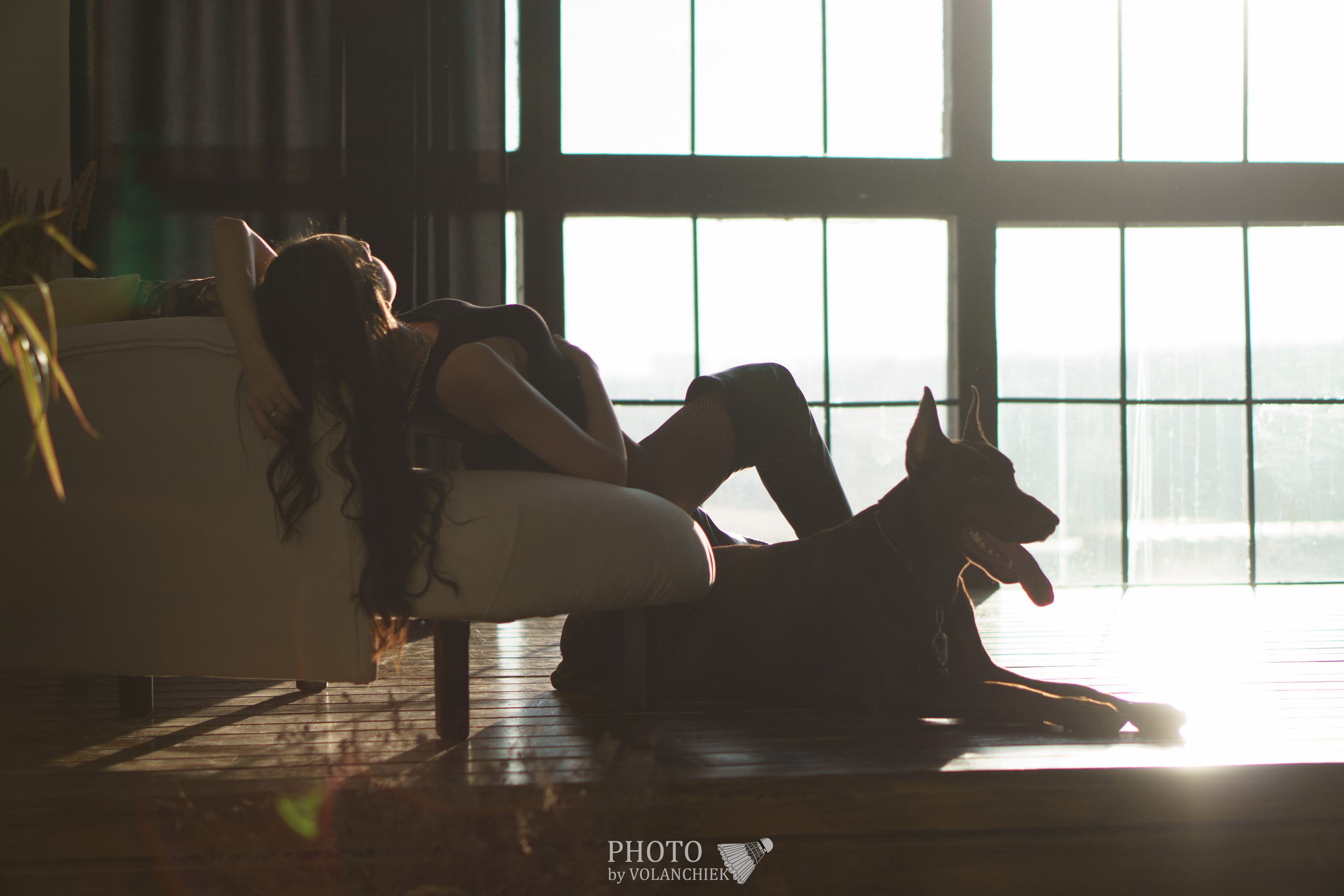 Студийная фотосессия. Photo by Volanchiek