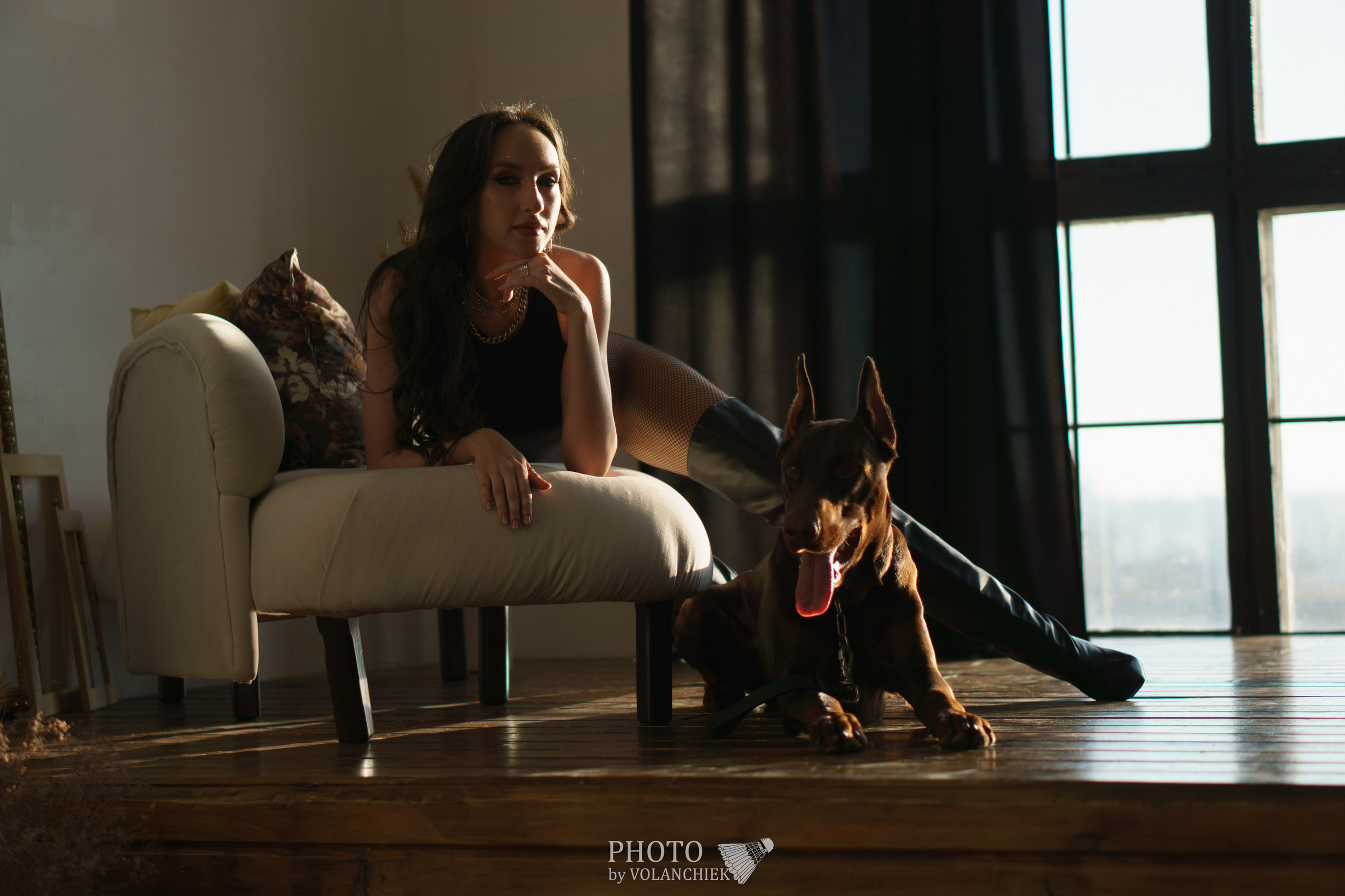 Студийная фотосессия. Photo by Volanchiek