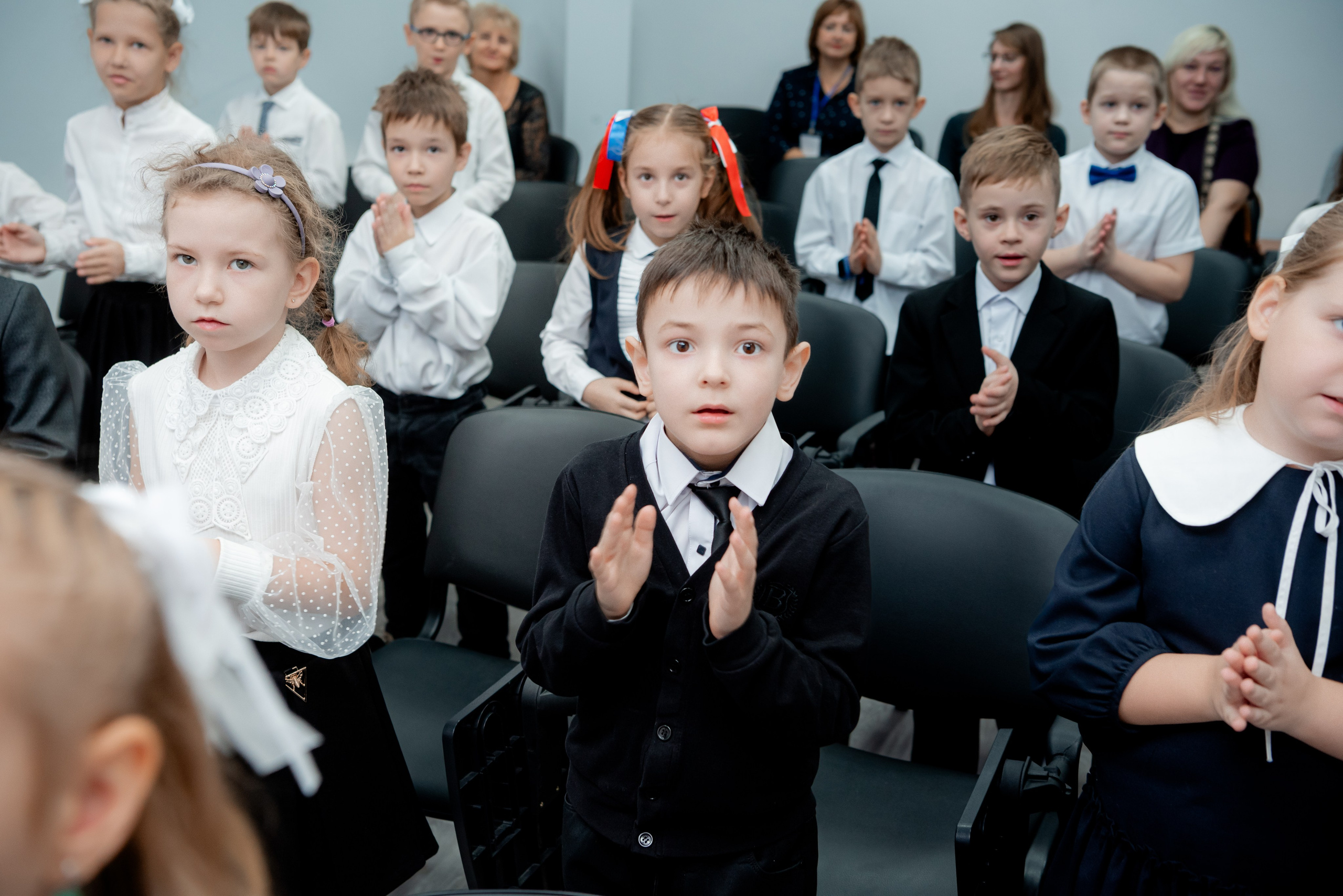 Открытый урок первоклашек в Школе. Фотограф в Волгограде и Волжском Александр Горбань