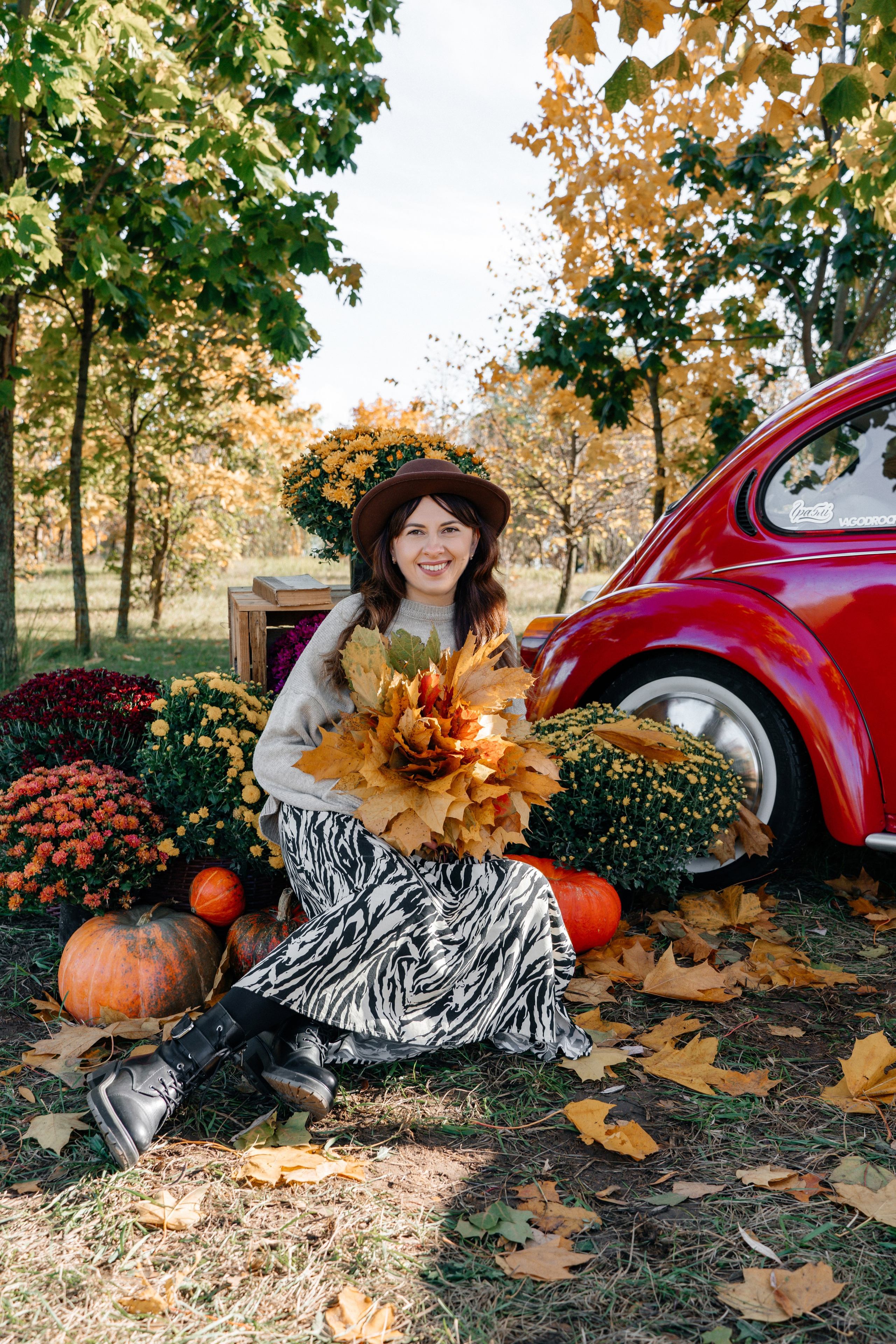 Ослепительная осень в кадре. Ваш семейный фотограф в Минске — Вика Трегубова