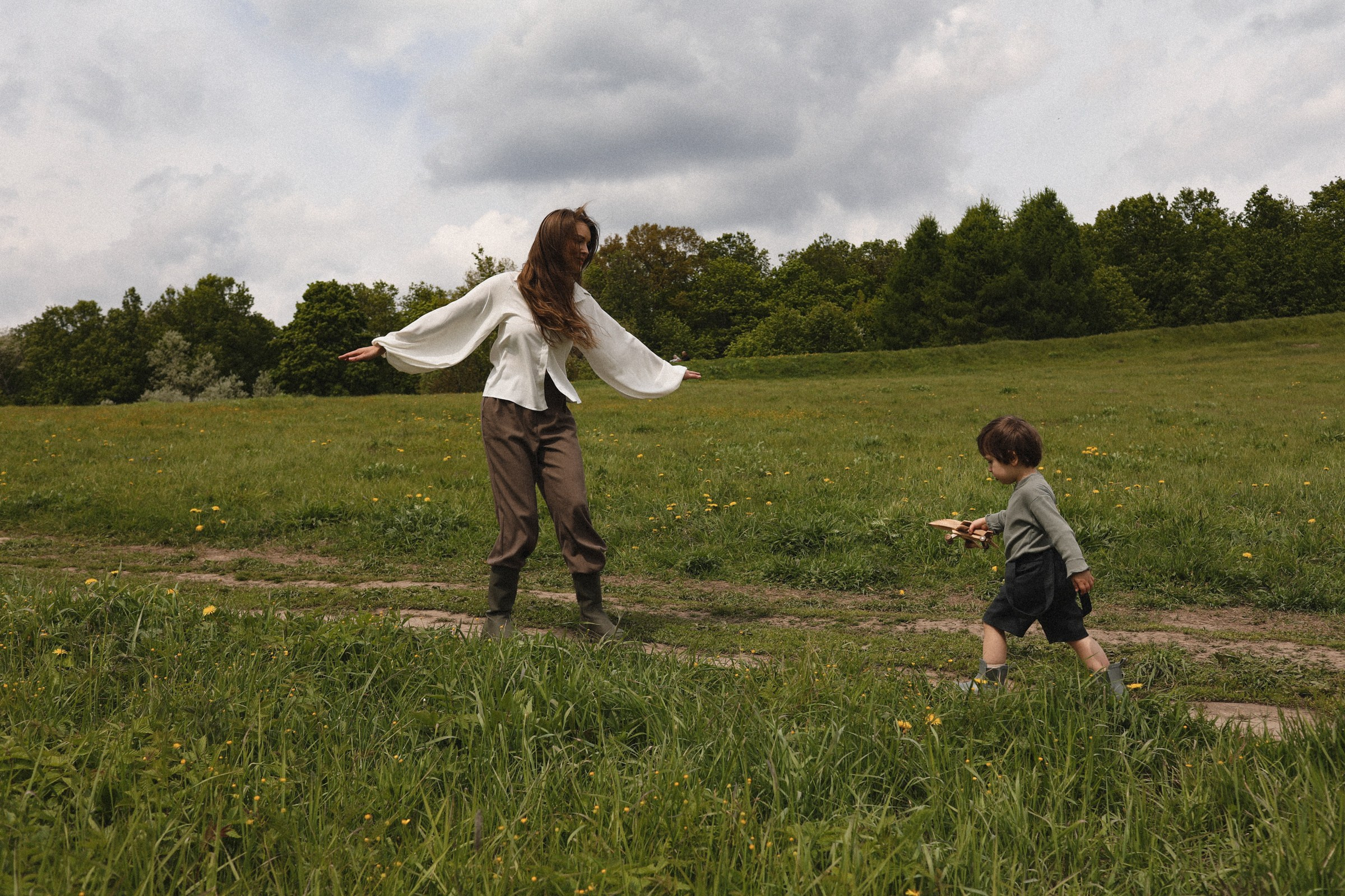 Самолётики. Семейный фотограф в Москве Алевтина Носова