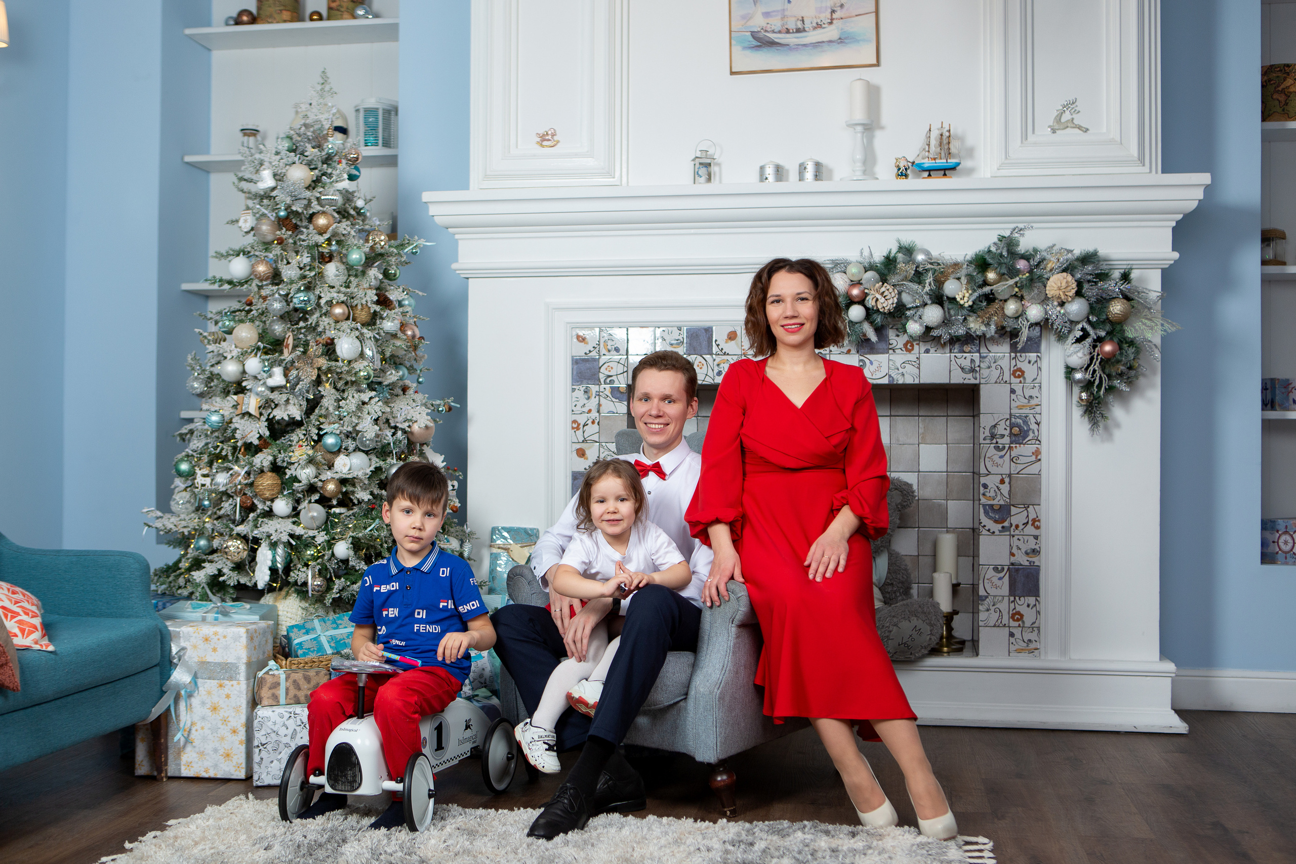 Новогодние съемки. Семейный и детский фотограф Ольга Невская