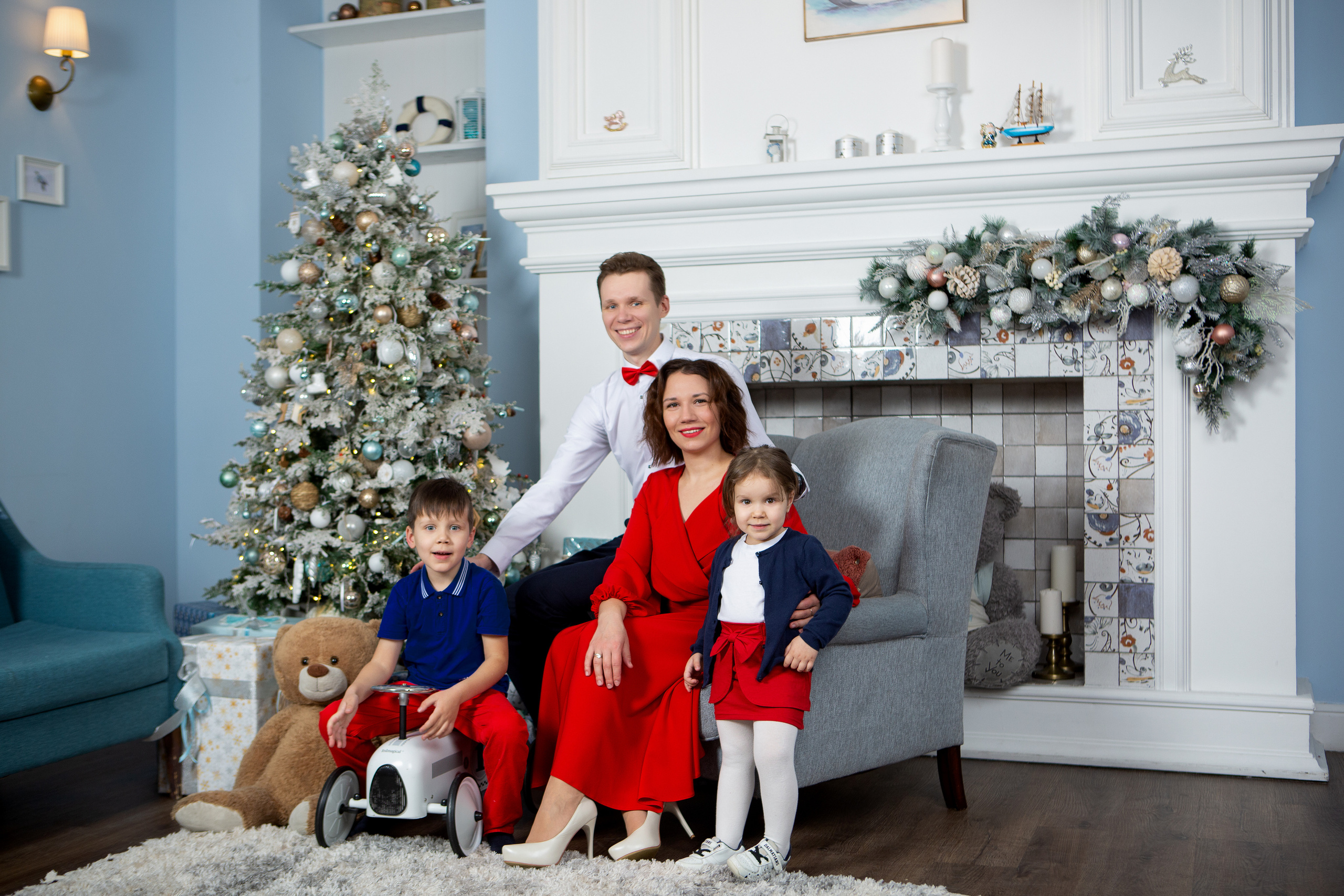 Новогодние съемки. Семейный и детский фотограф Ольга Невская