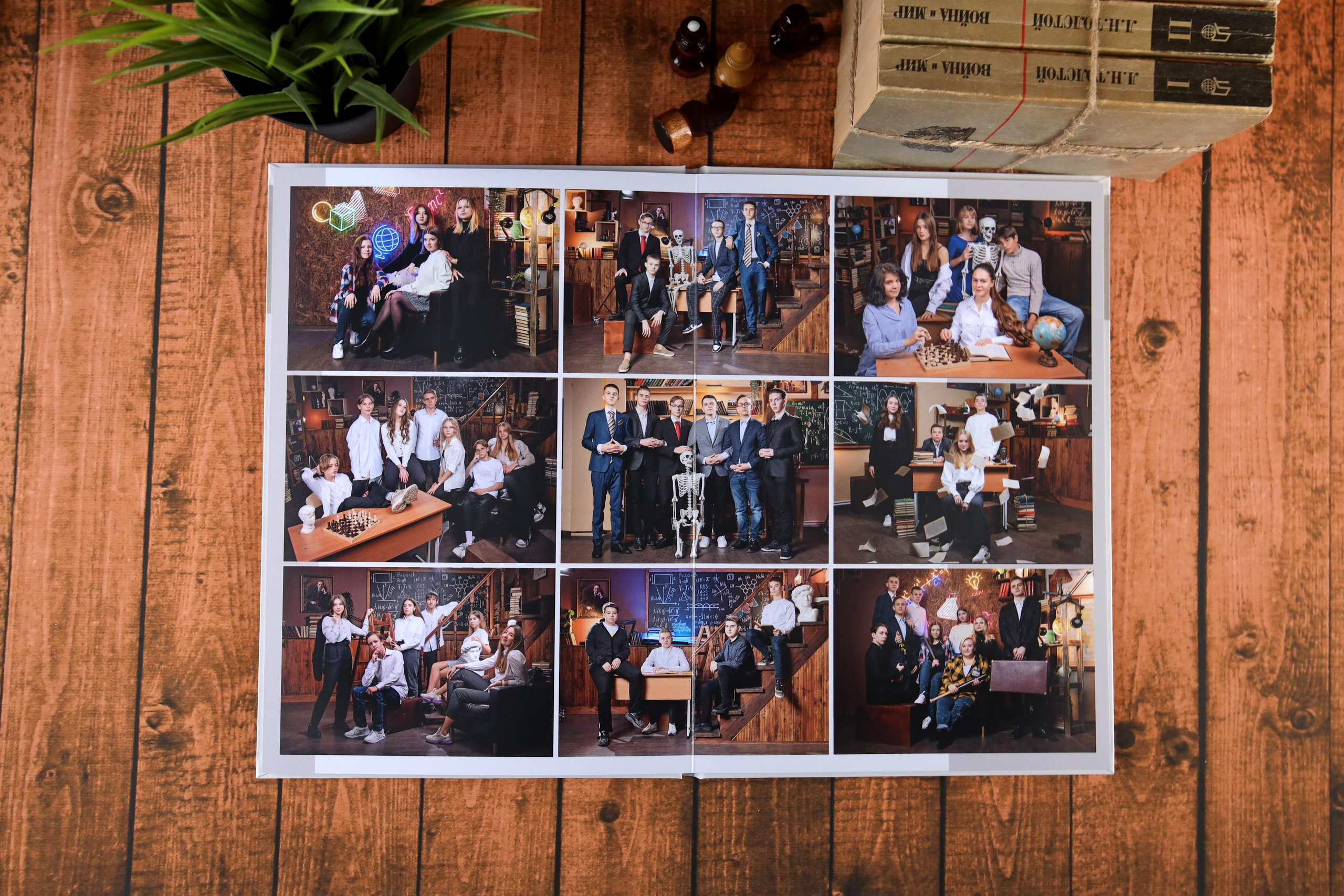 Бюджетный фото альбом для выпускника 9 и 11 класса. Выпускной альбом Новосибирск