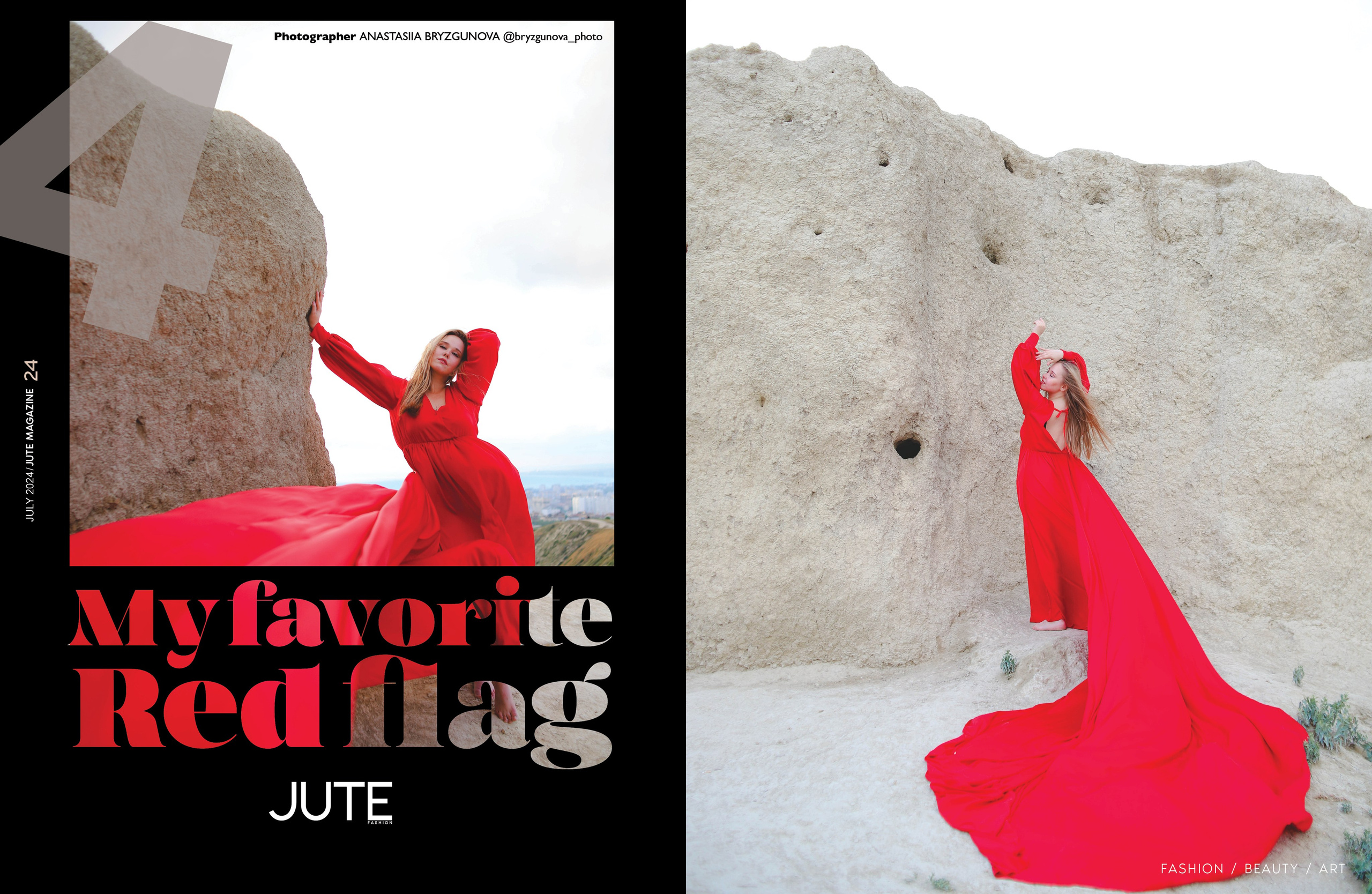 Публикации в глянцевых европейских журналах. Фотограф в Сургуте Брызгунова Анастасия