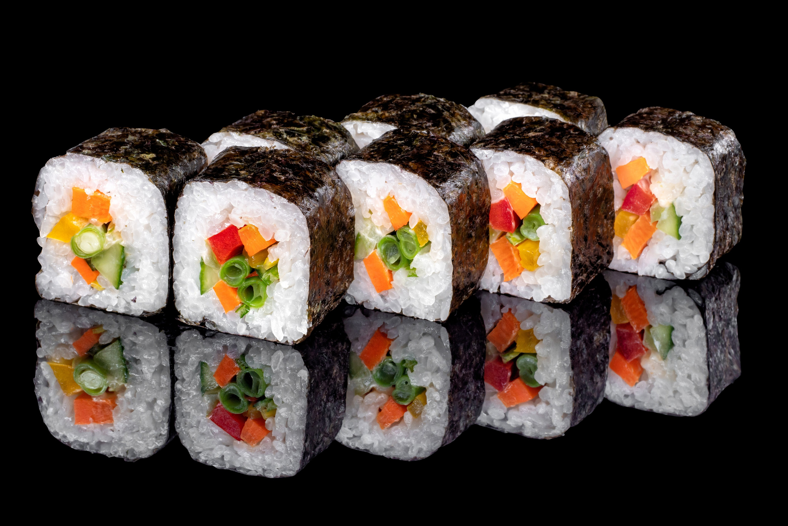 Суши & Роллы. Съёмка и обучение рекламной фотографии в Москве