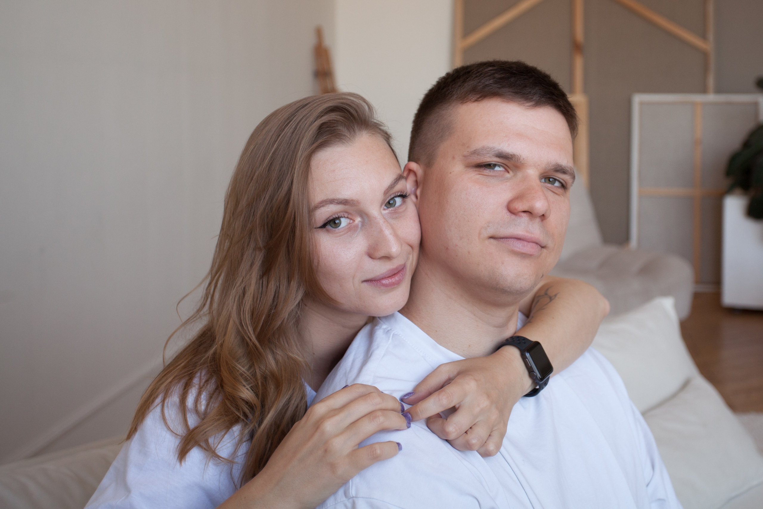 Женя и Кристина минимализм. Семейный и детский фотограф в Краснодаре Брусилова Марина