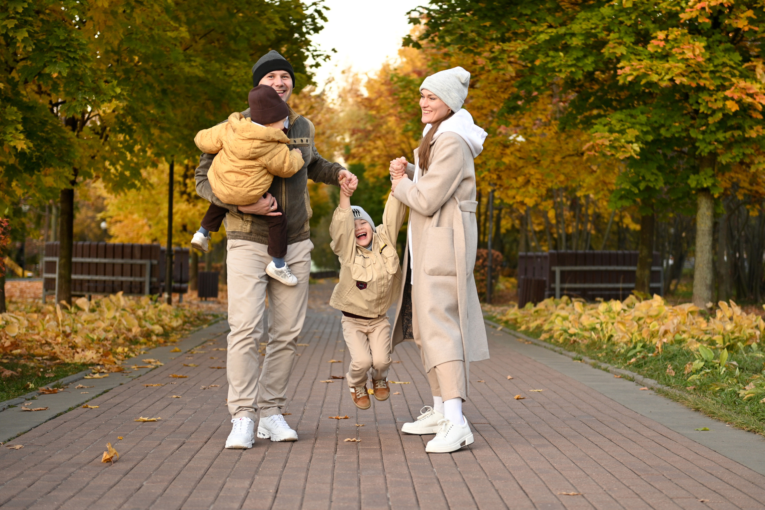 Семейные фотопрогулки. Детский и семейный фотограф в Москве Ульяна Федорова