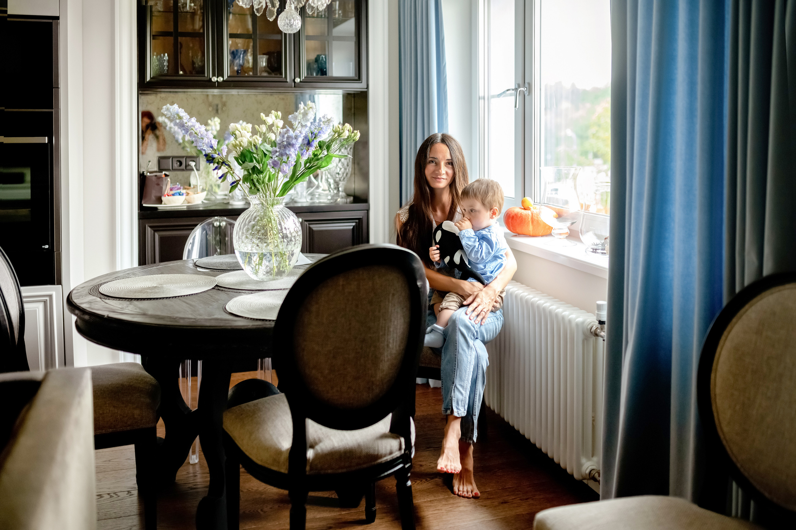 Домашняя съемка для Алсу, Сергея, Евы и Аркаши. Детский и семейный фотограф в Москве Ульяна Федорова