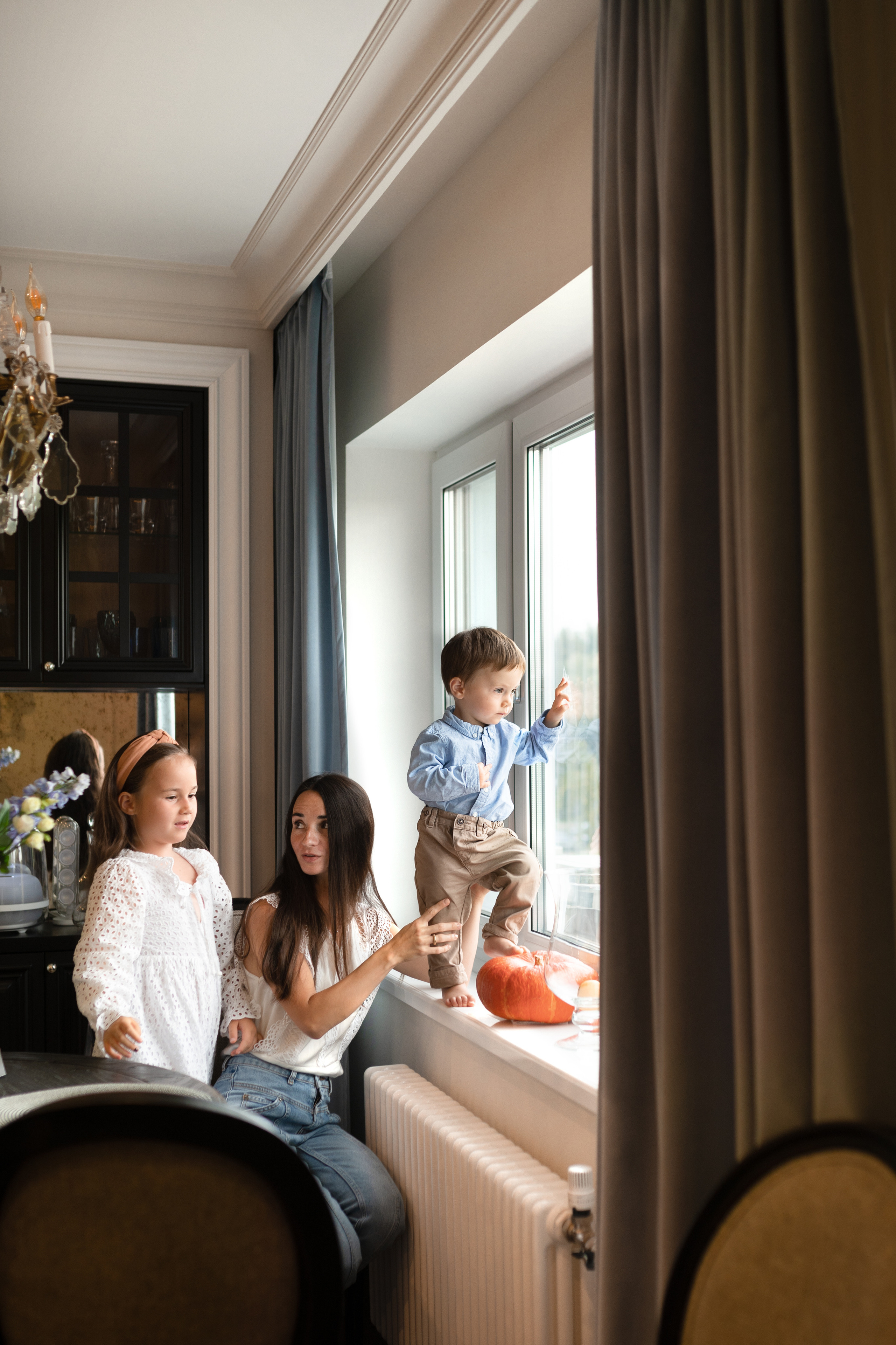 Домашняя съемка для Алсу, Сергея, Евы и Аркаши. Детский и семейный фотограф в Москве Ульяна Федорова